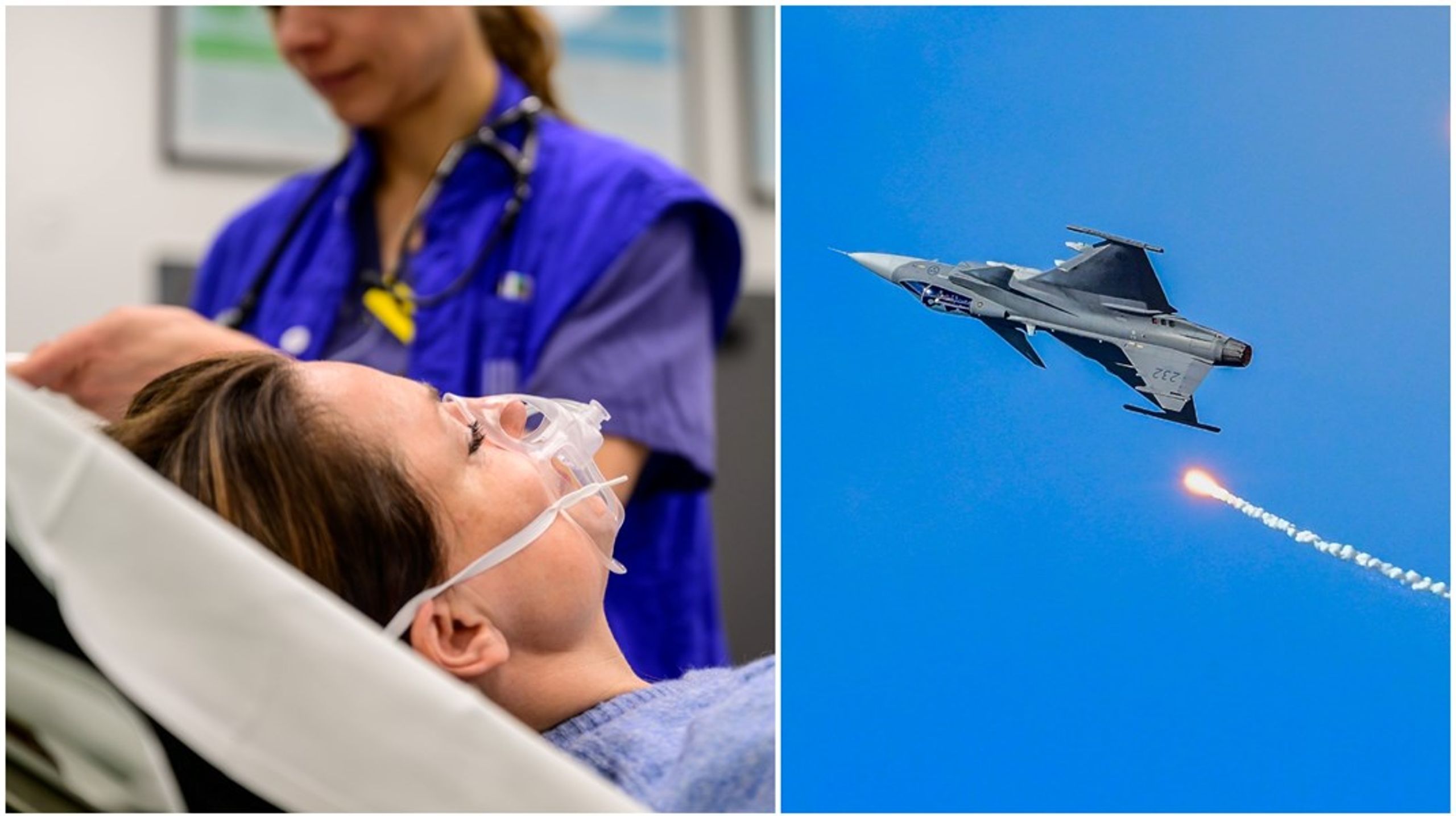 I svensk debatt betraktas sjukvården fortfarande som ett humanitärt system. I verkligheten är den en av våra viktigaste försvarsresurser, skriver debattören.