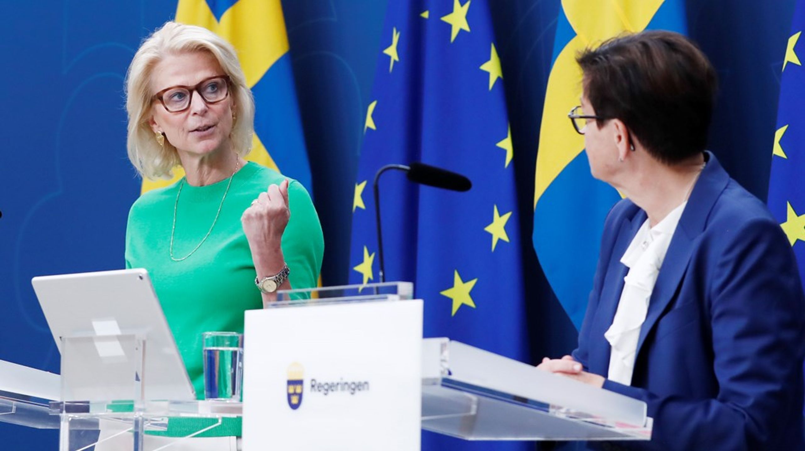 Finansminister Elisabeth Svantesson (M) har inlett jakten på Katrin Westling Palms efterträdare.
