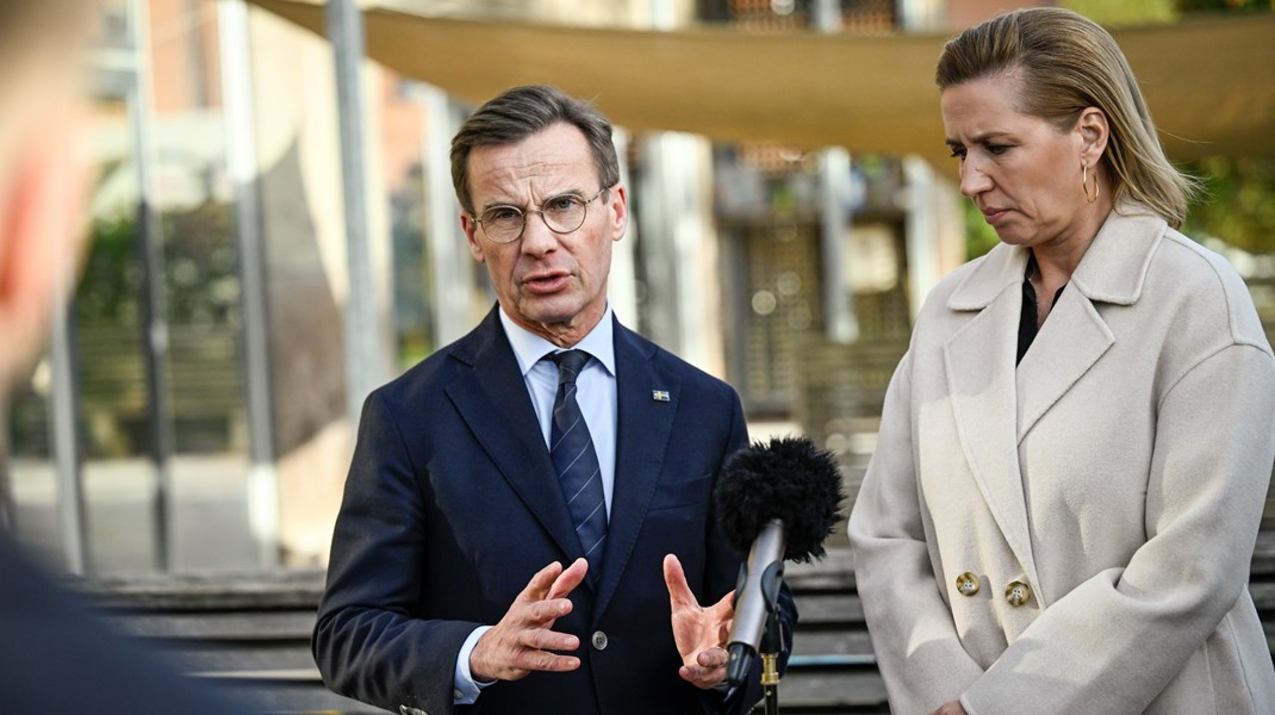 Moderatledaren Ulf Kristersson och Danmarks statsminister Mette Frederiksen riskerar båda att behöva lämna över makten när grannländerna håller&nbsp;val senare i år.