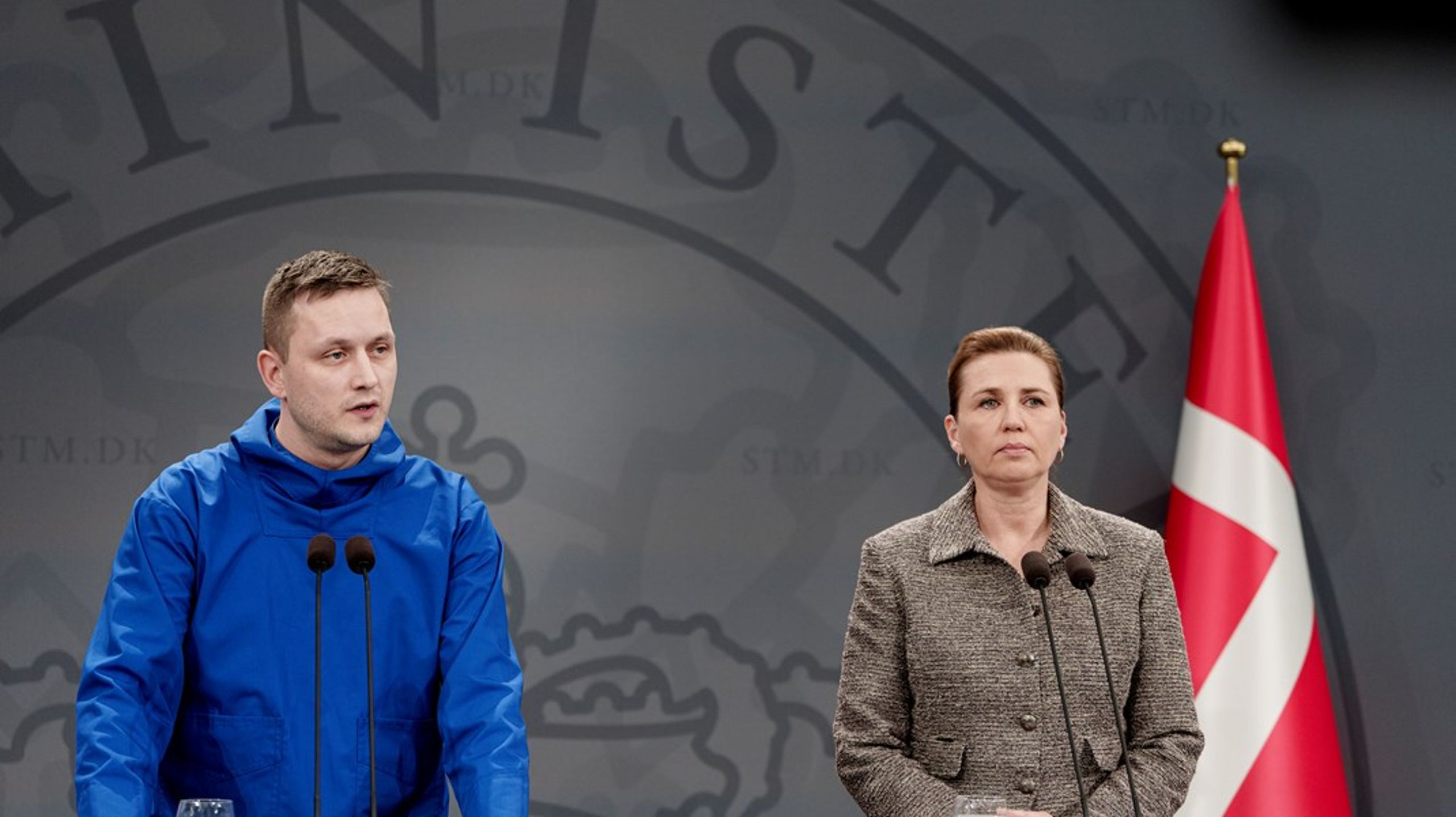 ”Om vi måste välja mellan USA och Danmark väljer vi Danmark”, säger Jens-Frederik Nielsen.