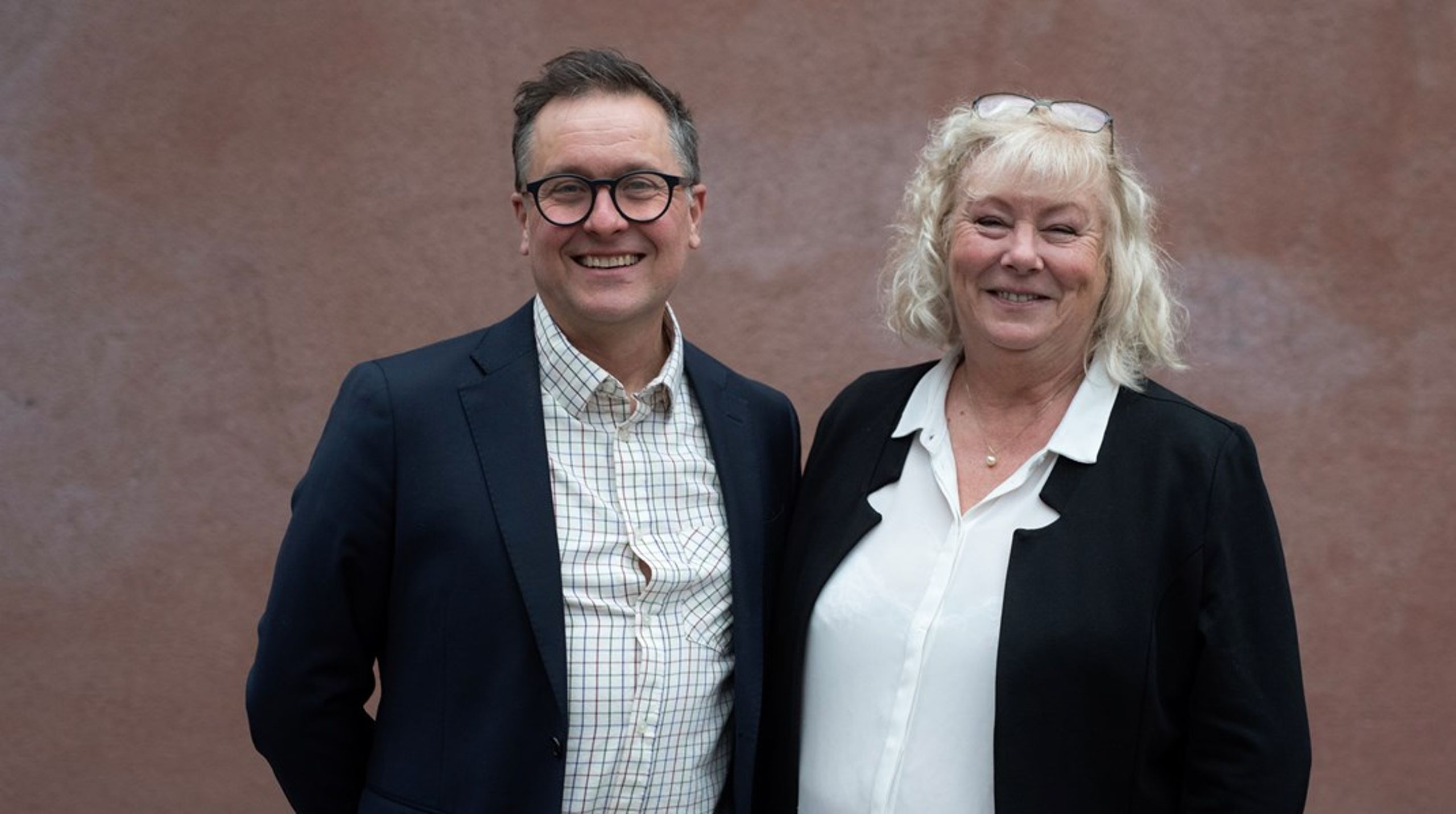 Ny generalsekreterare och ordförande. Rickard Axdorff och Rita Larsson.