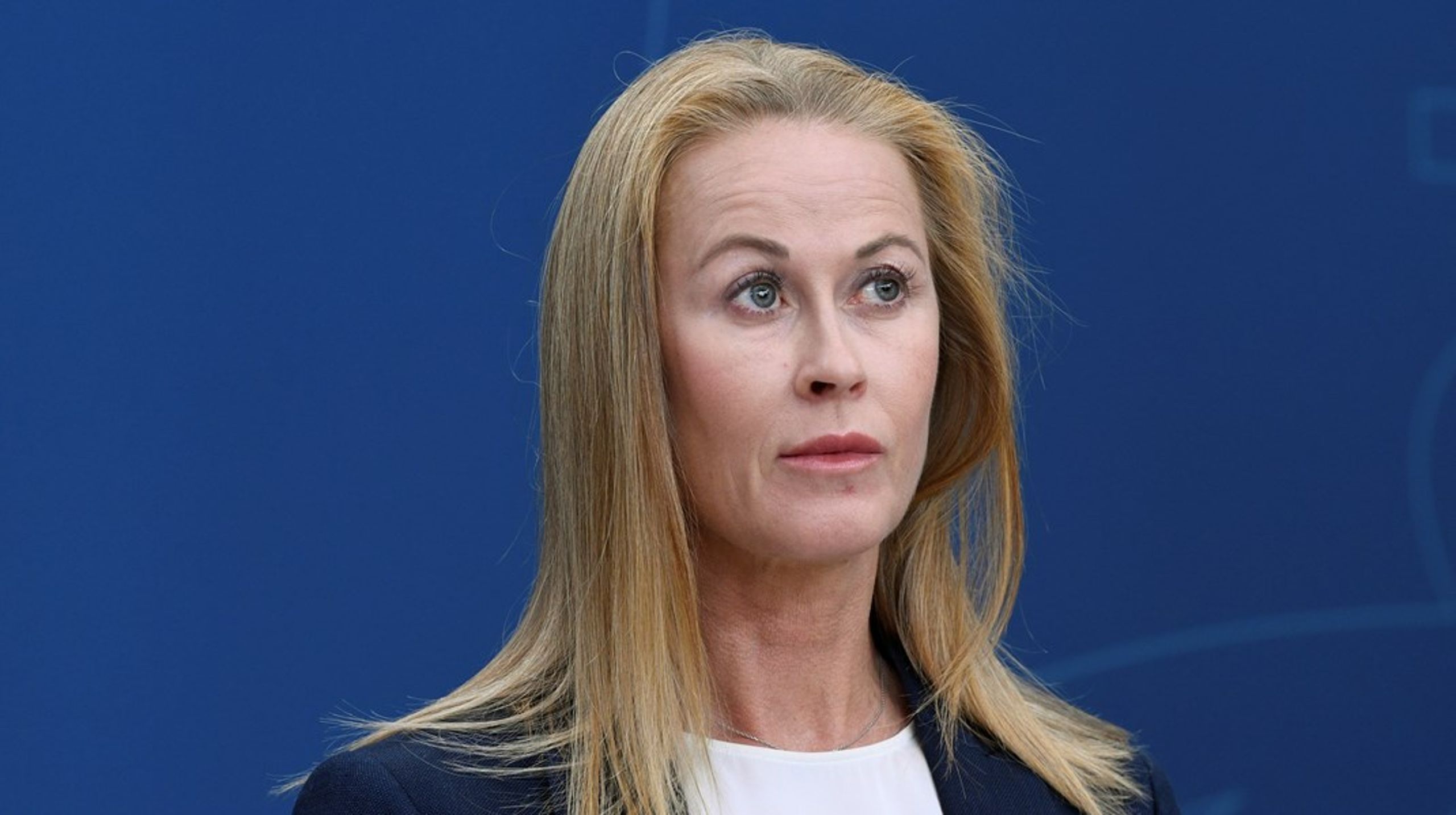 Katja Nyberg (SD) nekar till brott.