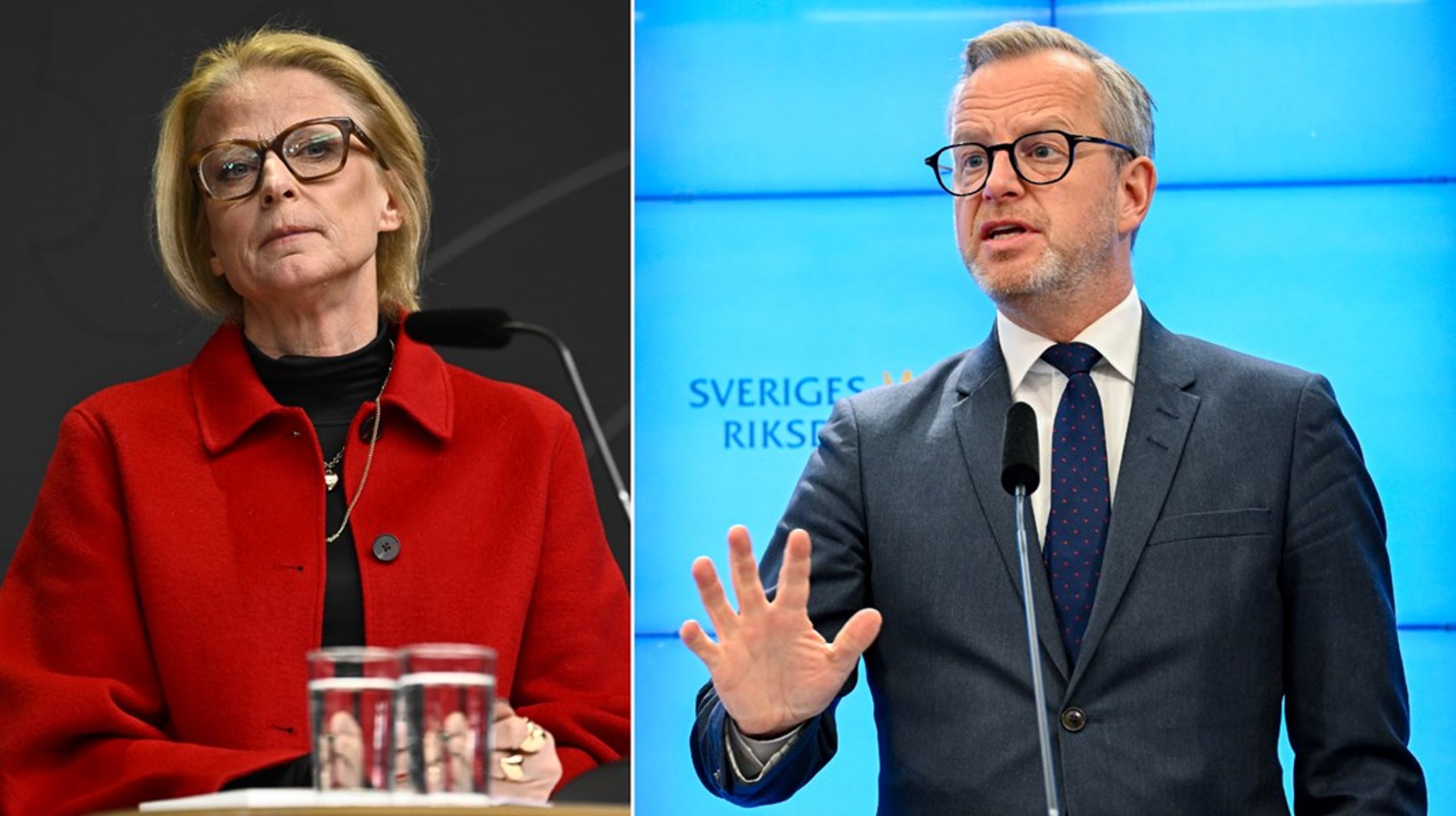 USA hotar att införa tullar mot de europeiska länder som skickat militär till Grönland. Regeringen har ännu inte meddelat vilka motåtgärder de vill se. ”Det finns inget utrymme för svaghet i det här läget”, säger Mikael Damberg (S) till Altinget.<br>