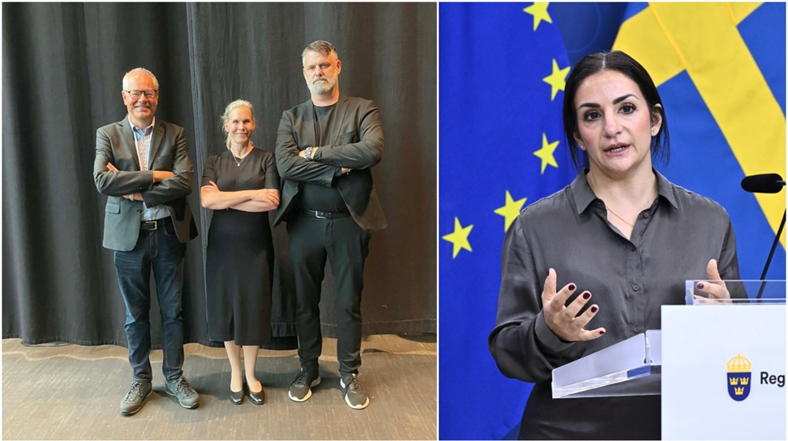 Vi vill bidra till att bygga upp den civila beredskapen och stärka hela samhällets mjuka makt, skriver debattörerna.