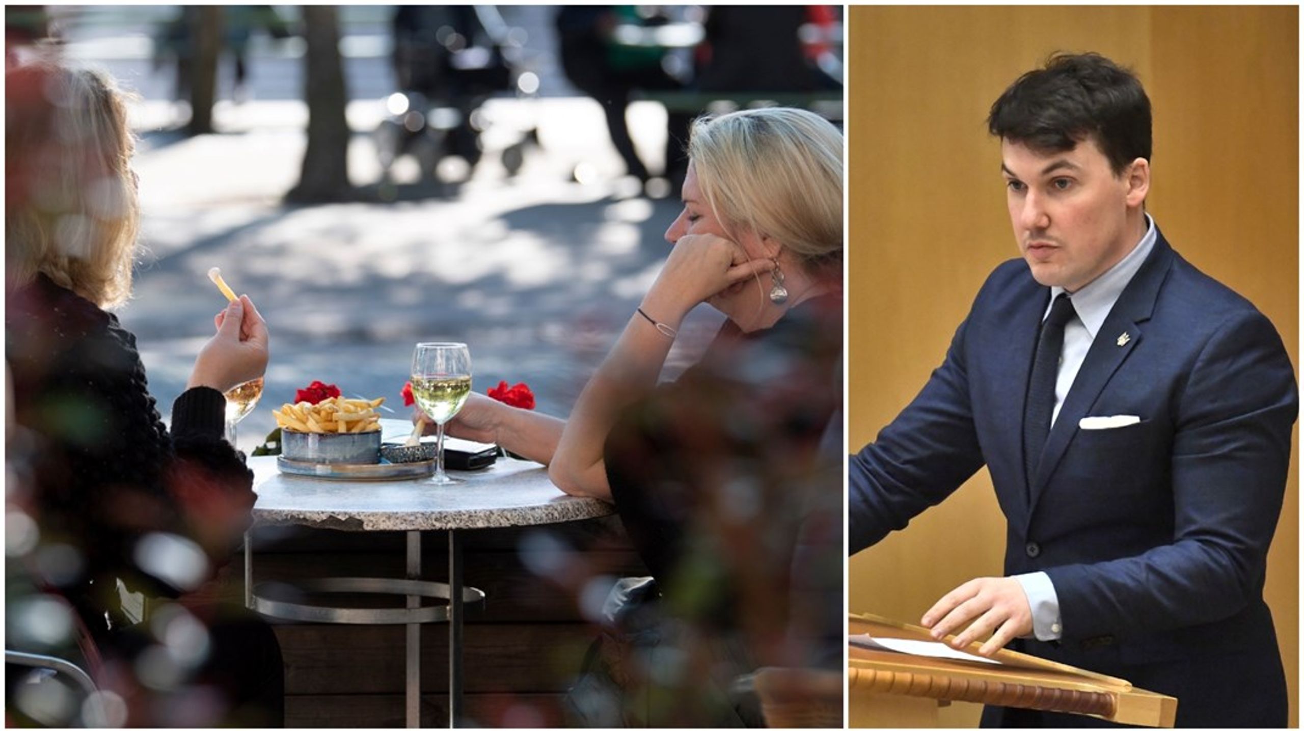 Matkravet är ett hinder för en modern, fri och levande bar- och restaurangkultur, skriver Joar Forssell (L).