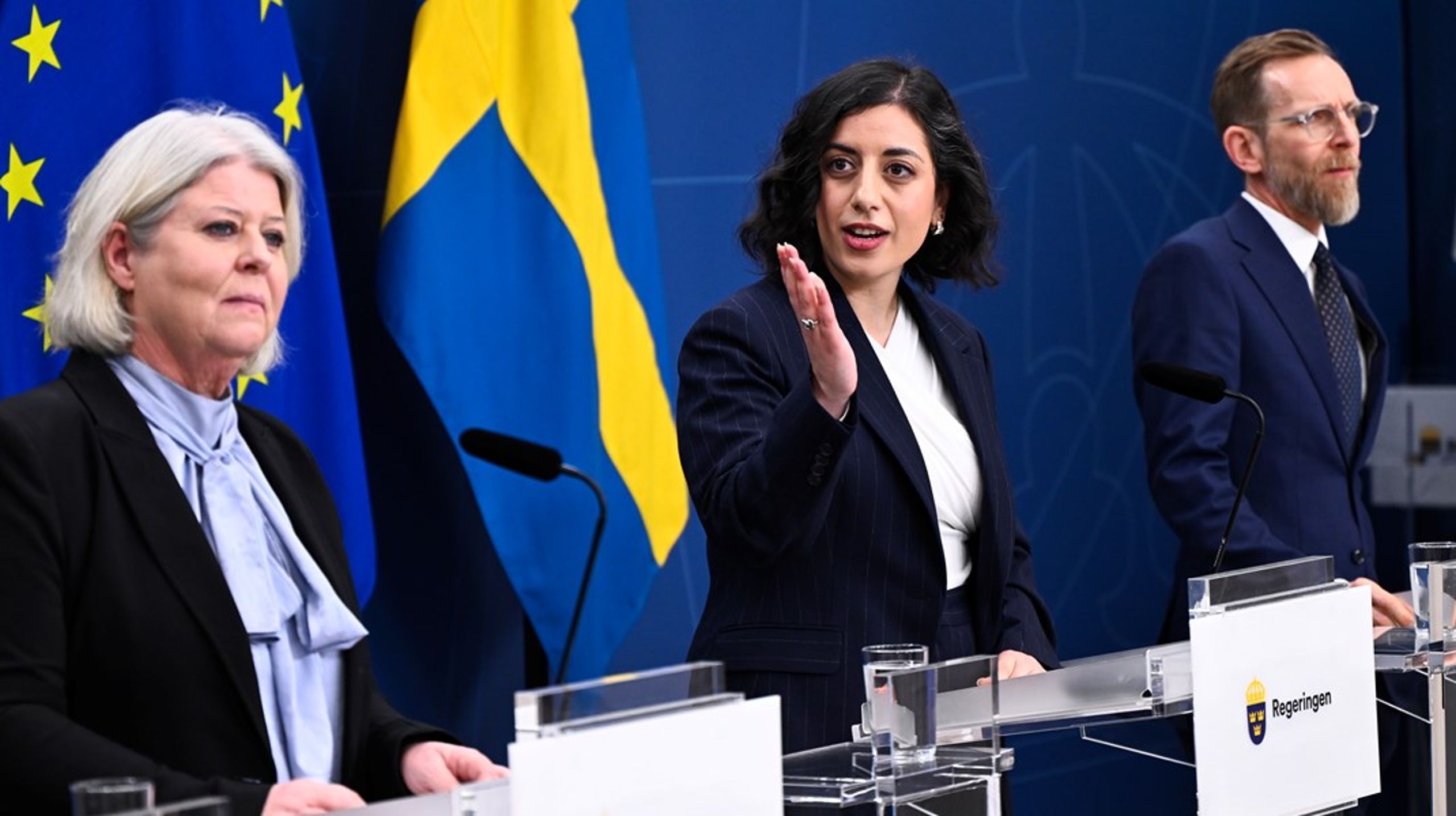 På onsdagen presenterade socialtjänstminister&nbsp;Camilla Waltersson Grönvall (M), utbildnings- och integrationsminister&nbsp;Simona Mohamsson (L), socialminister Jakob Forssmed (KD) och Patrick Reslow (SD), skolpolitisk talesperson, flera förslag för ökad trygghet och studiero.