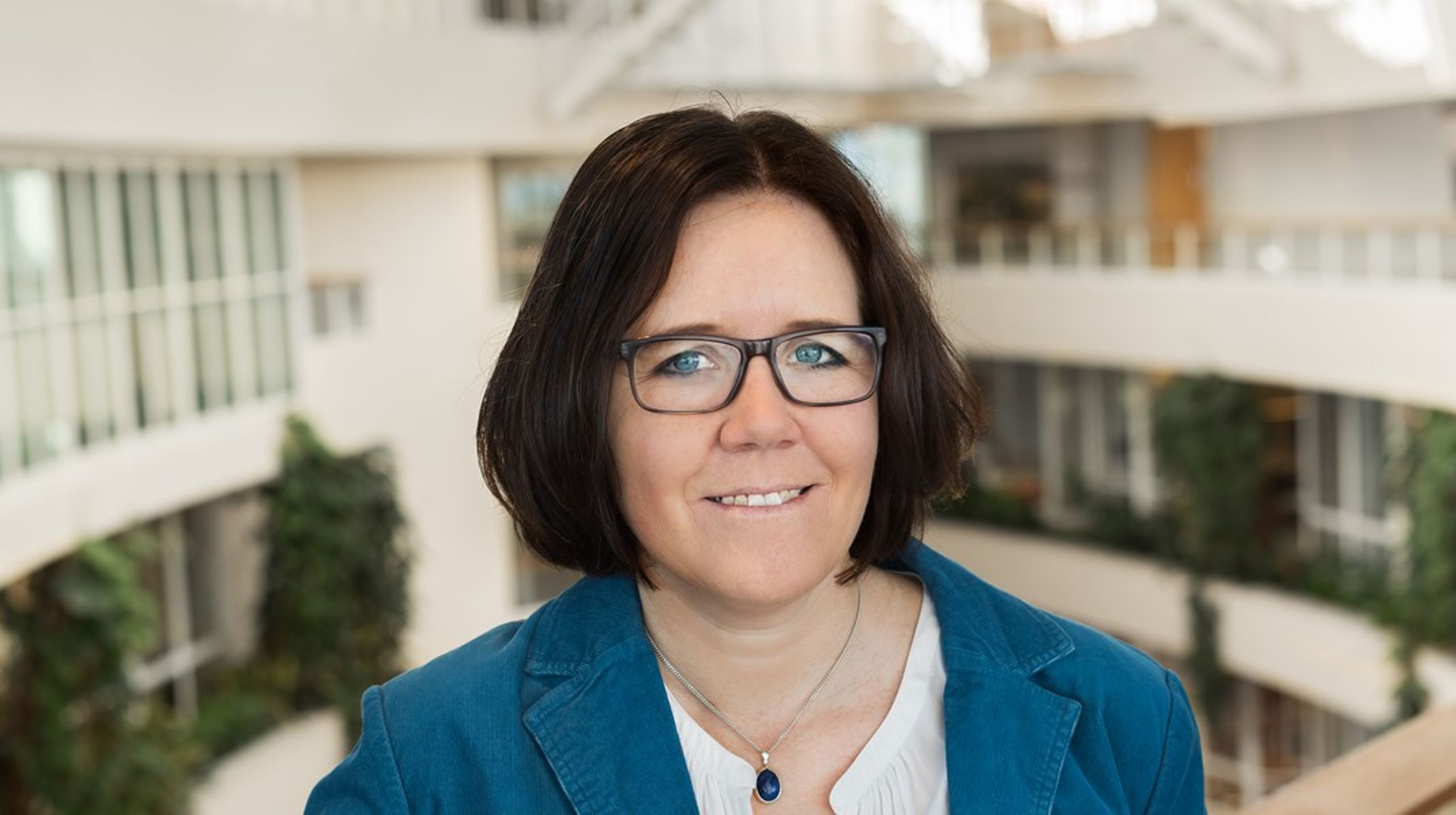 Helene Lindstrand har varit presschef på SKR sedan 2017.