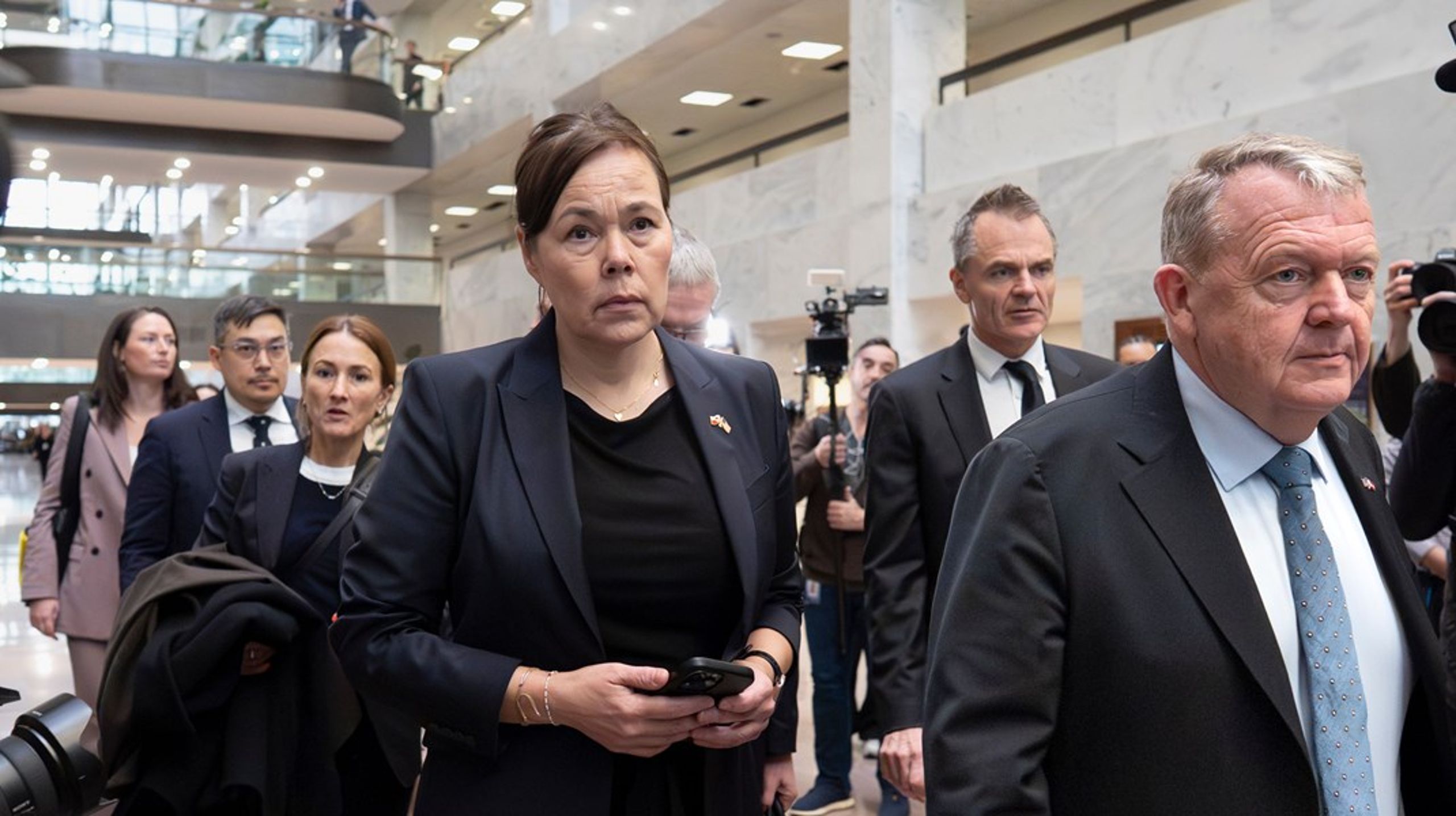 Vivian Motzfeldt blev känd för världen när hon hamnade mitt i Grönlandskrisen.&nbsp;