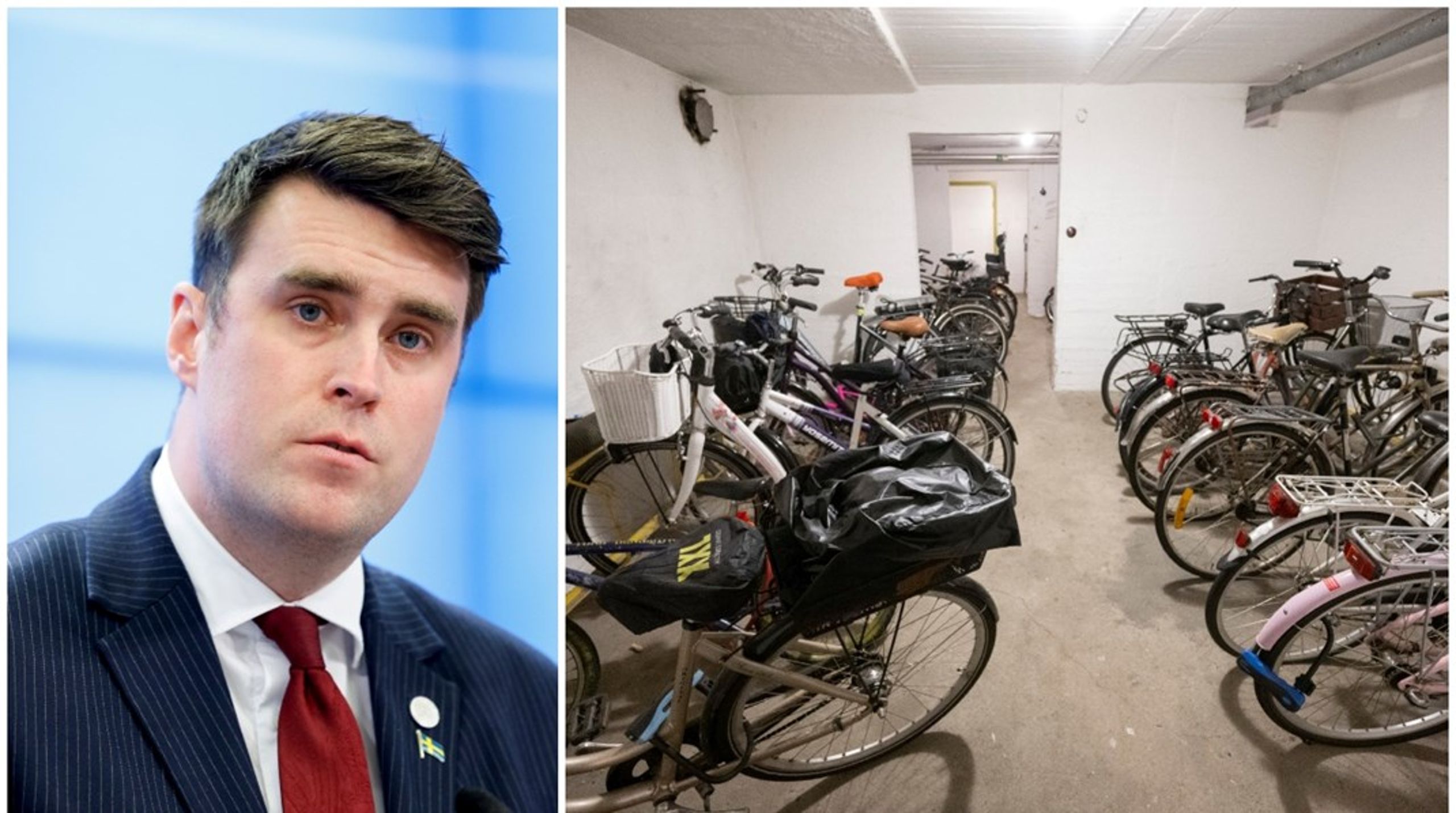 ”Totalförsvaret måste vara så pass starkt och robust att hela samhället inkluderas.&nbsp;Då är det viktigt att när vi bygger nya skyddsrum så måste man kunna komma in och ut med en rullstol”, säger Mikael Larsson (C).
