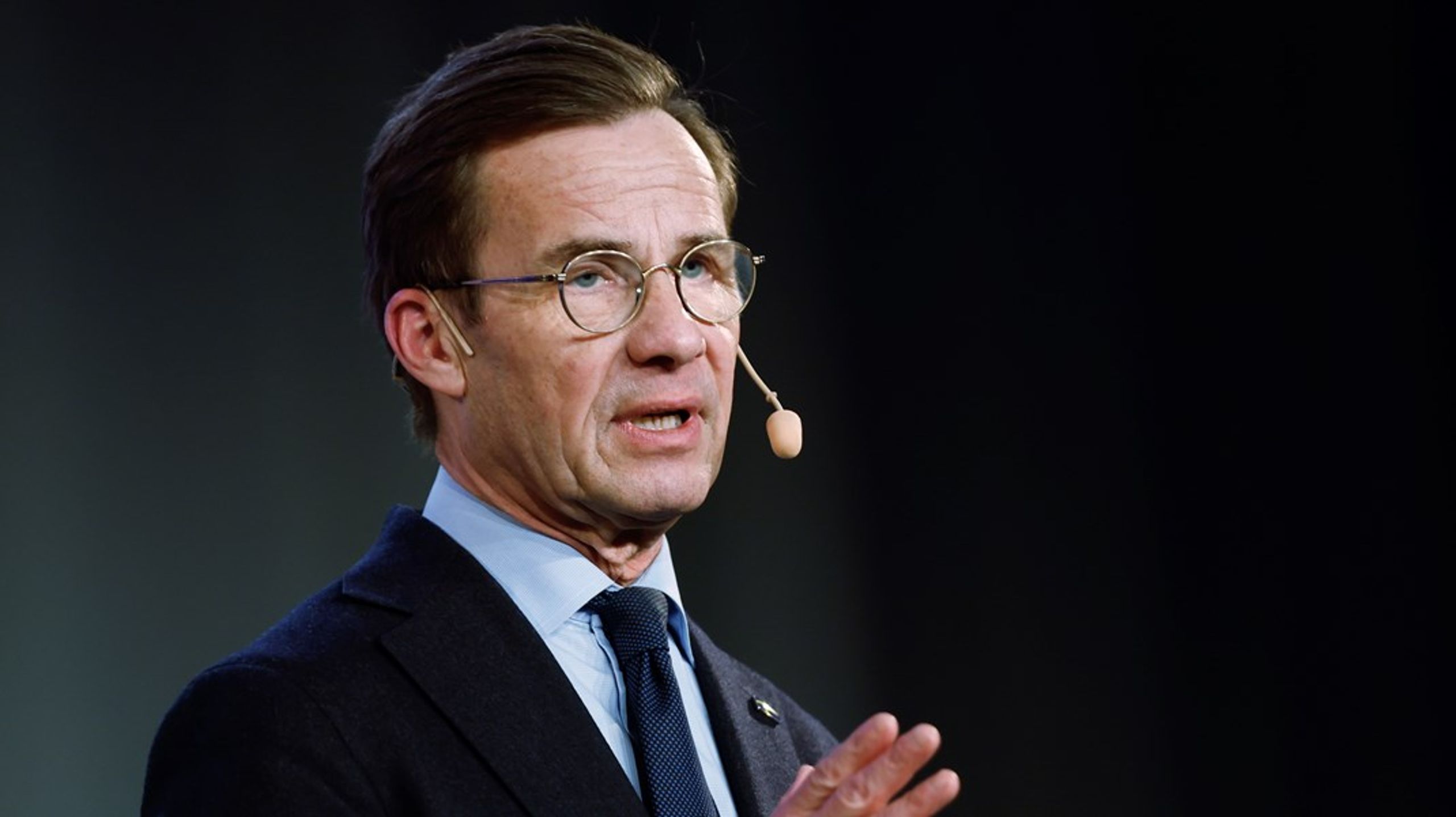 Ulf Kristersson vill bland annat få igenom den hårt kritiserade straffrättsreformen före valet.