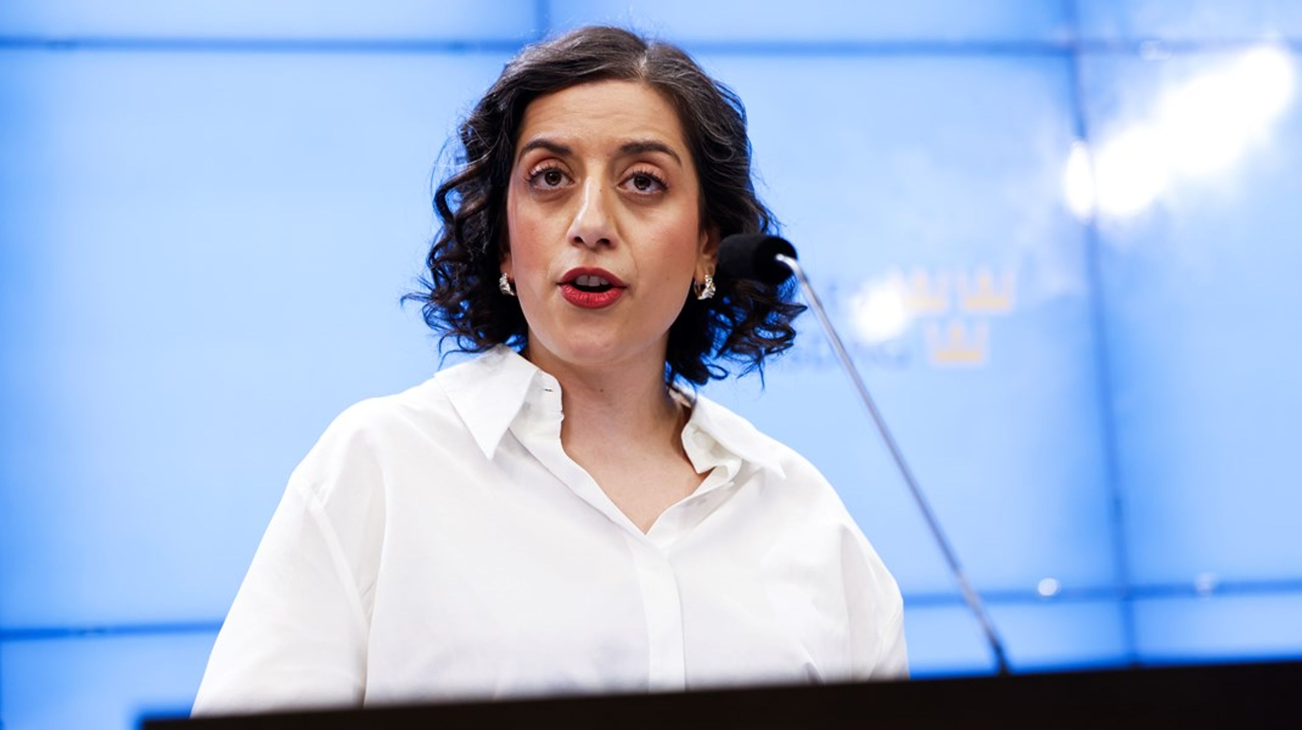 95 av Liberalernas&nbsp;183 ombud röstade ja till att Simona Mohamsson skulle fortsätta som partiledare. 80 ombud röstade blankt.