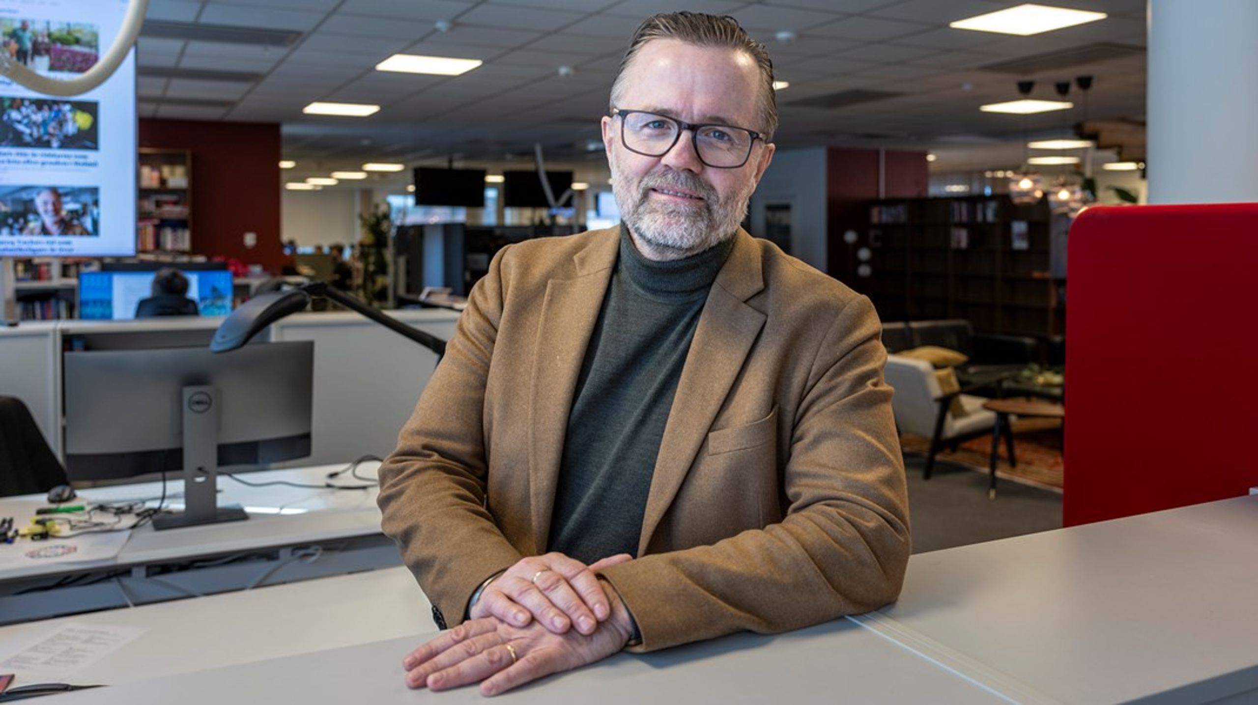 Jonas Kanje har varit Sydsvenskans chefredaktör sedan 2020.