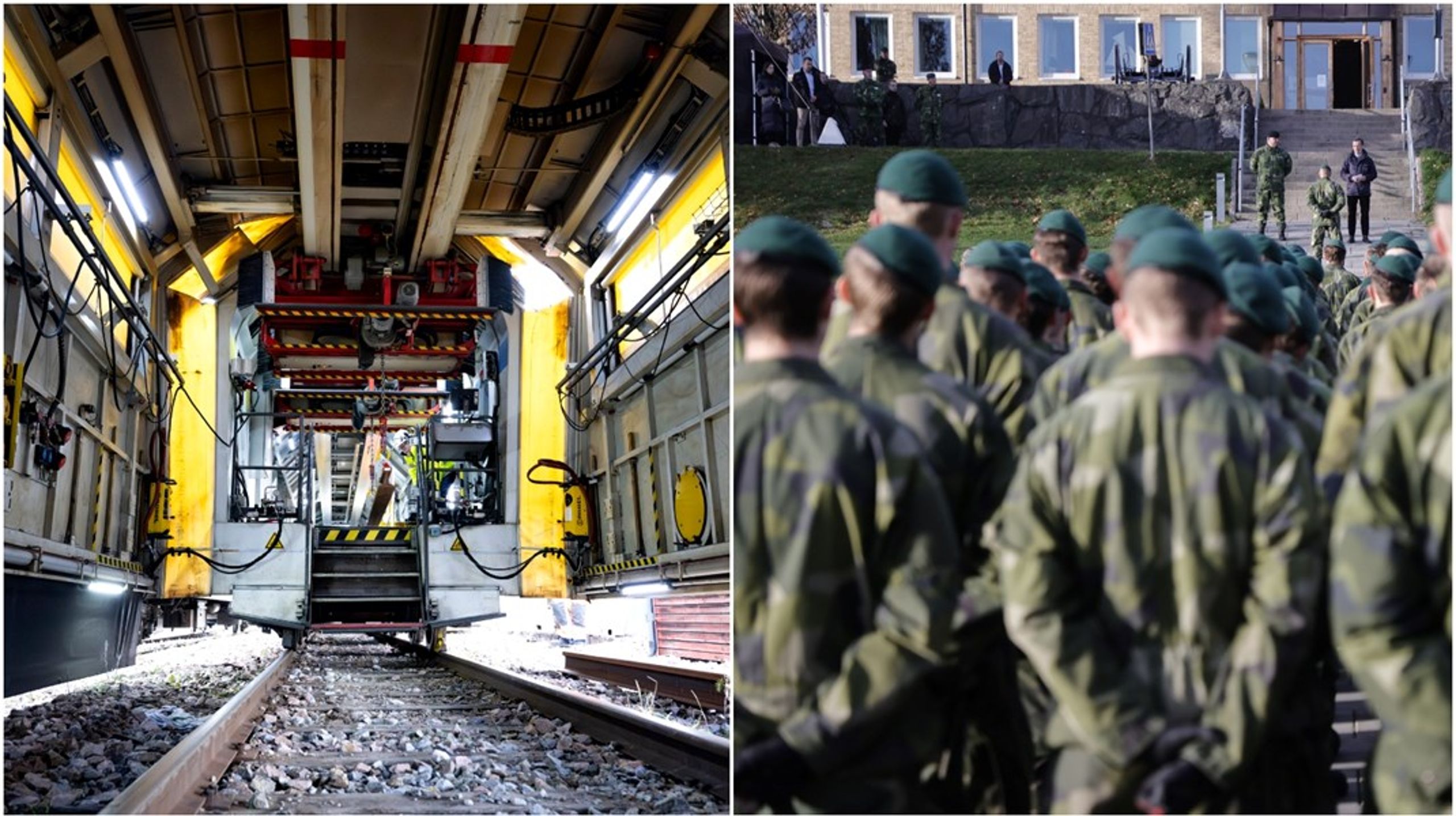 ”Järnvägen har en stor underhållsskuld, den har nått sitt kapacitetstak och det saknas tillräcklig redundans.”