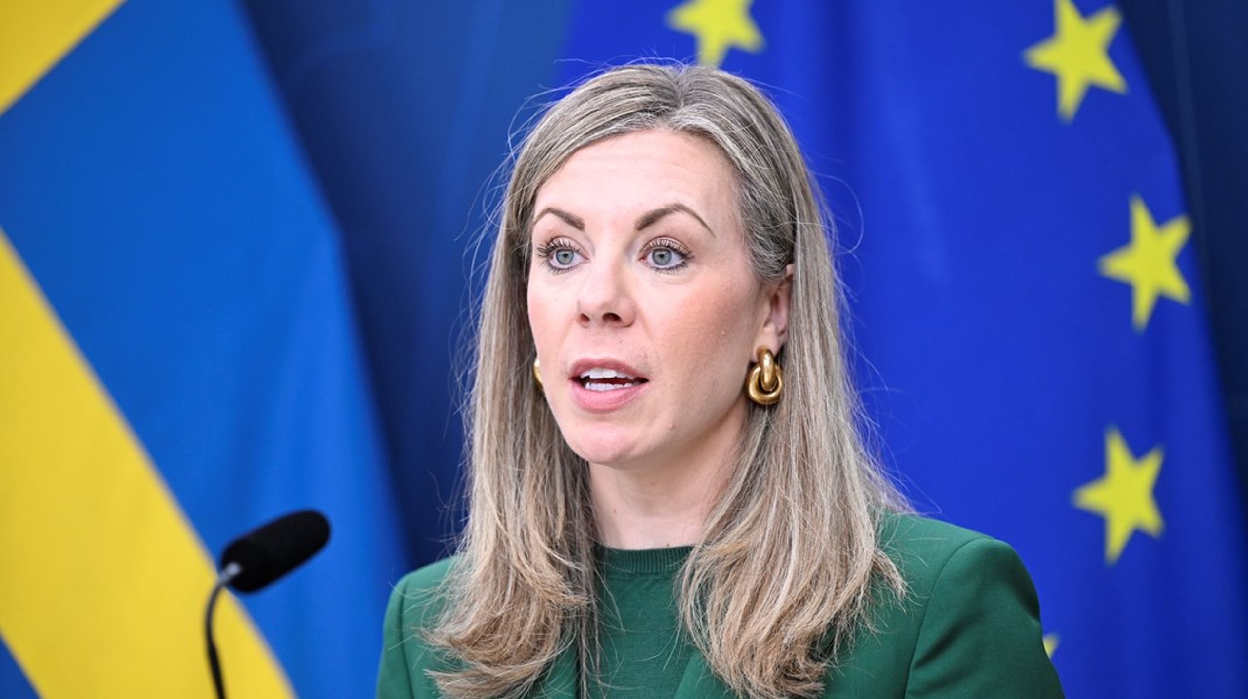 EU-minister Jessica Rosencrantz (M) vill att svenska myndigheter ska bli bättre på att ta tillvara på den kunskap och kompetens som hemvändande svenska tjänstemän samlat på sig under sin sekundering till EU:s institutioner.&nbsp;&nbsp;