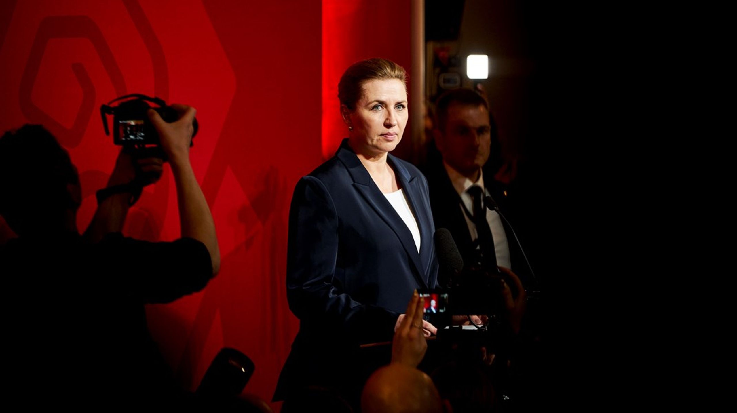 Enligt Time Magazine är Mette Frederiksen en av de 100 mest
inflytelserika personerna i världen.