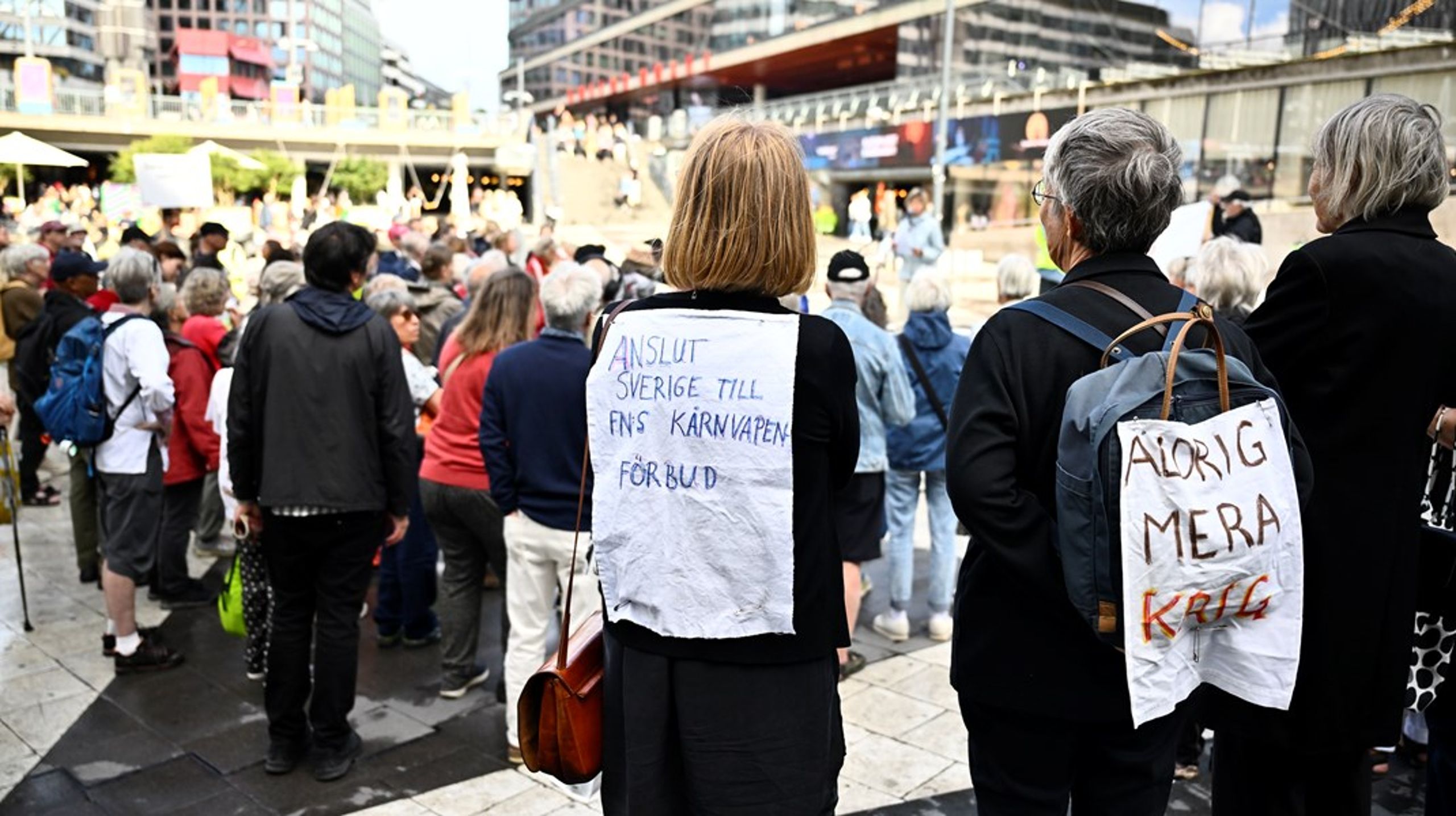 Svenska Freds har mer än dubblerat sitt medlemsantal de senast åren.