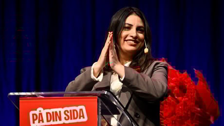 Nooshi Dadgostar omvald till V-ledare