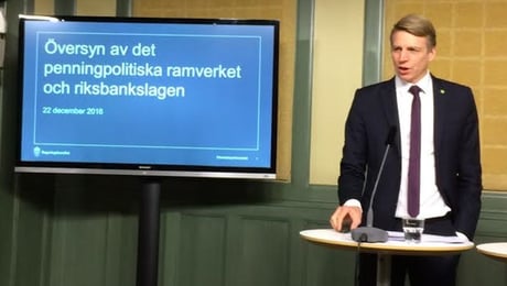 Riksbanksutredningen: Inga förslag om grundlagsändringar