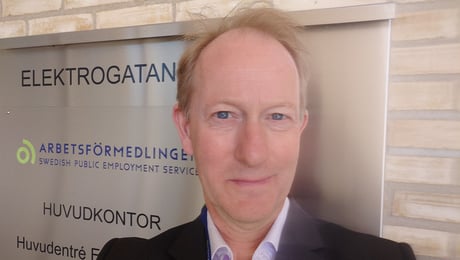 Han är Arbetsförmedlingens nya stabschef