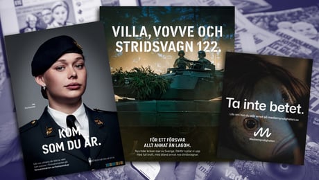 Så mycket kostar försvarsmyndigheternas kampanjer