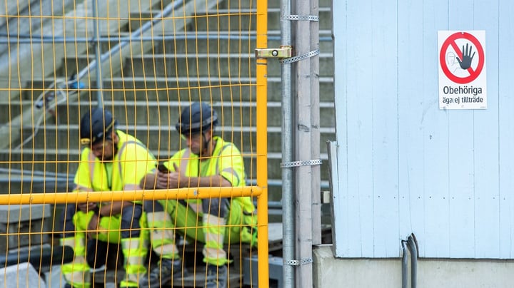 Flest konkurser i byggbranschen sedan 90-talet