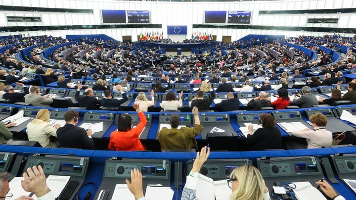 Svagt svenskt stöd när parlamentet klubbar budgetposition