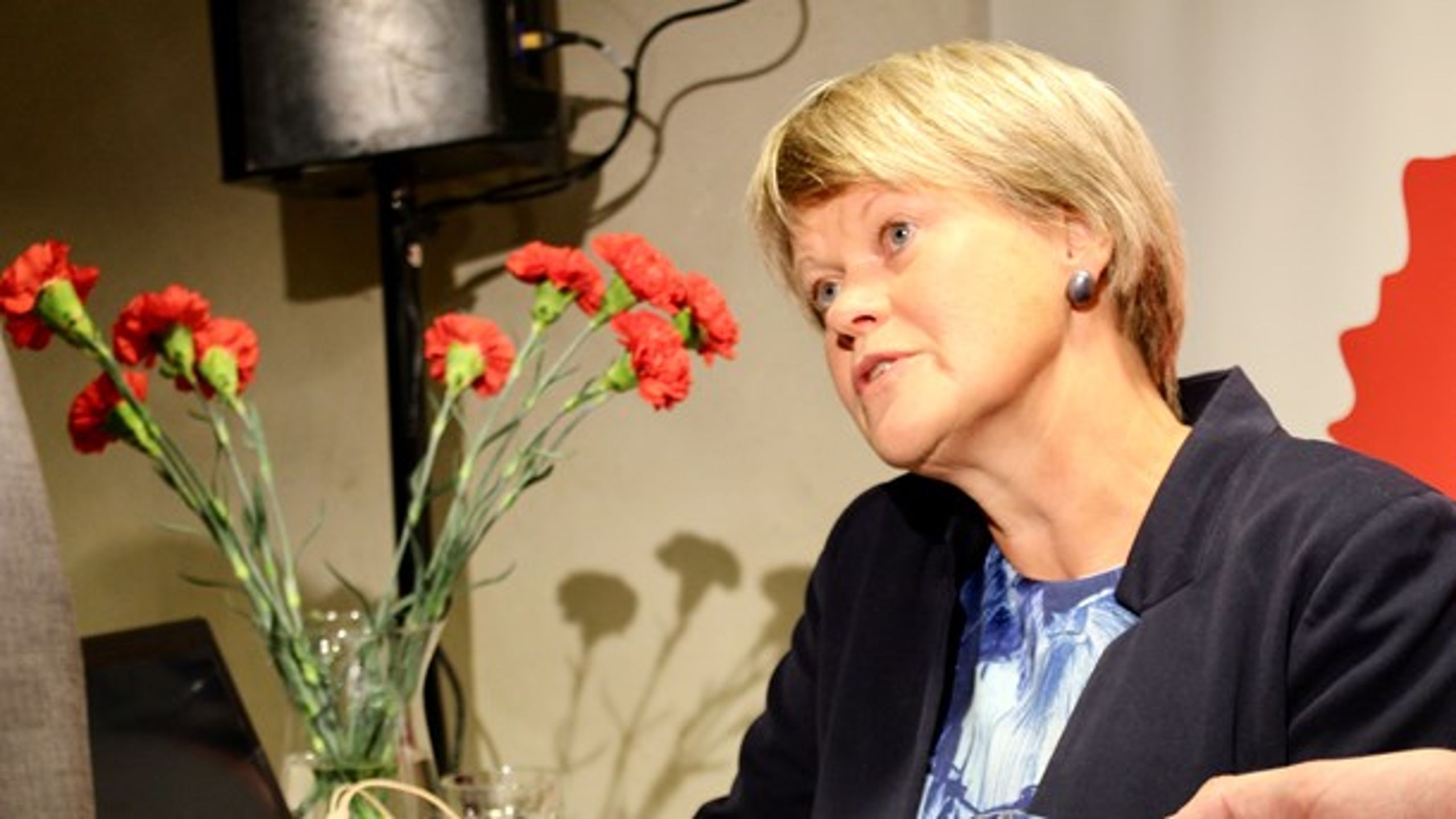 Vänsterpartiets&nbsp;ekonomiskpolitiska talesperson Ulla Andersson.&nbsp;