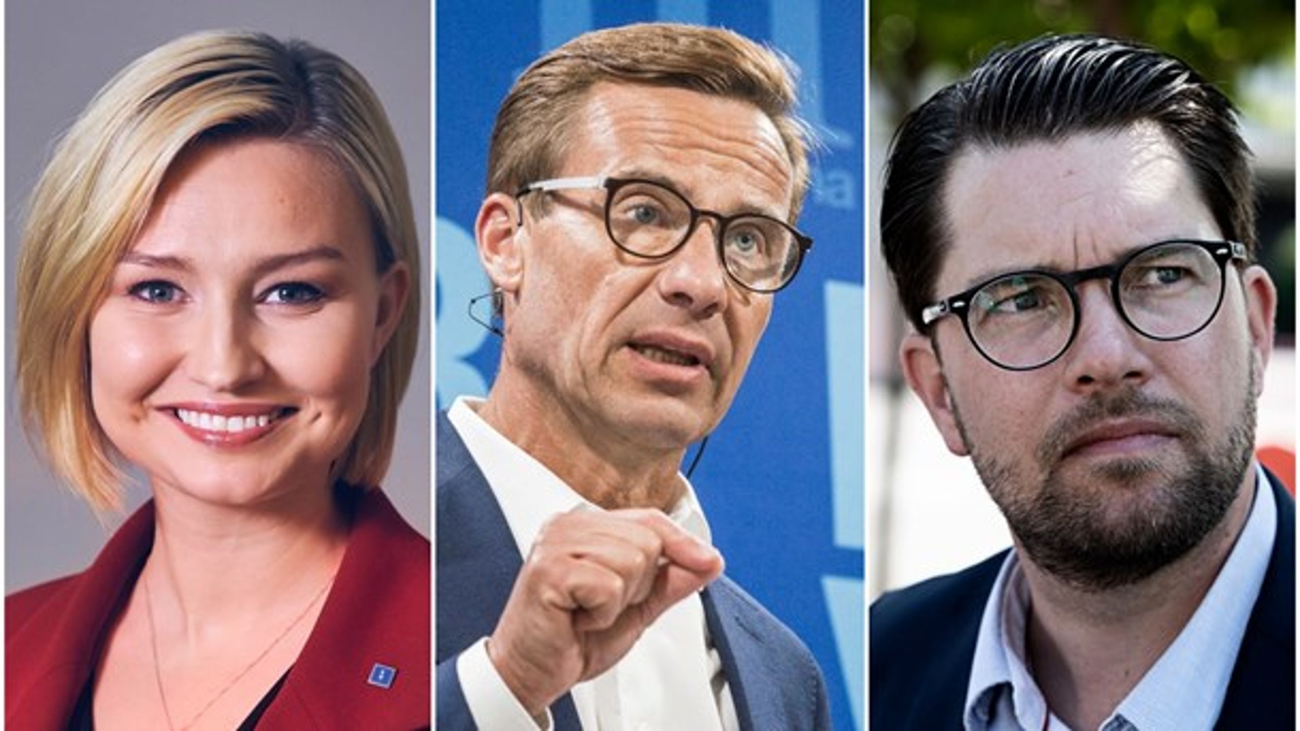 En regering mellan Moderaterna, Kristdemokraterna och Sverigedemokraterna är väljarnas favorit. Men det är jämnt mellan de olika regeringsalternativen.
