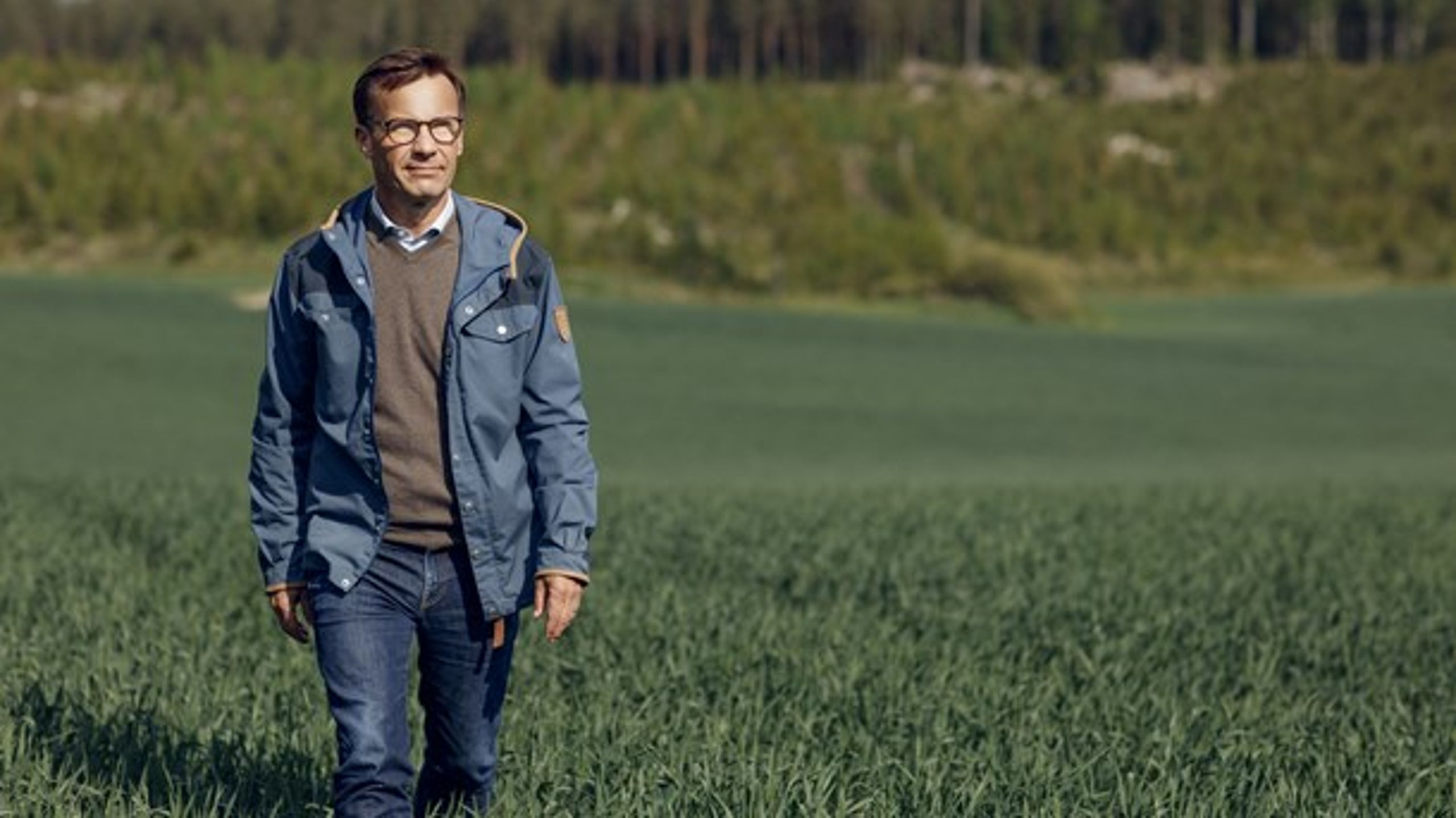 Moderaternas partiledare Ulf Kristersson på jakt efter en borgerlig miljöpolitik?