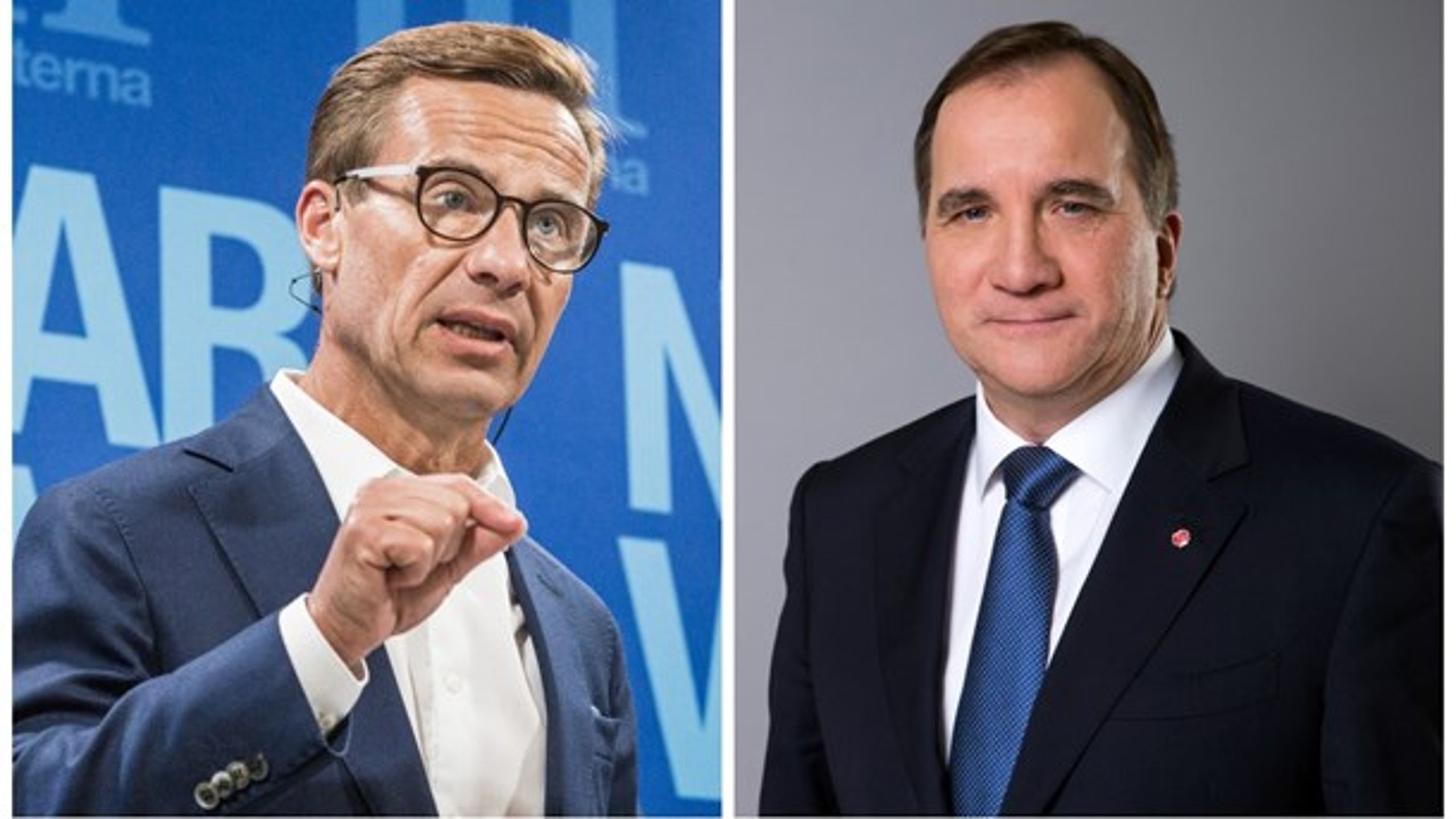 Ulf Kristersson och Stefan Löfven hoppas båda gå segrande ur statsministerstriden.