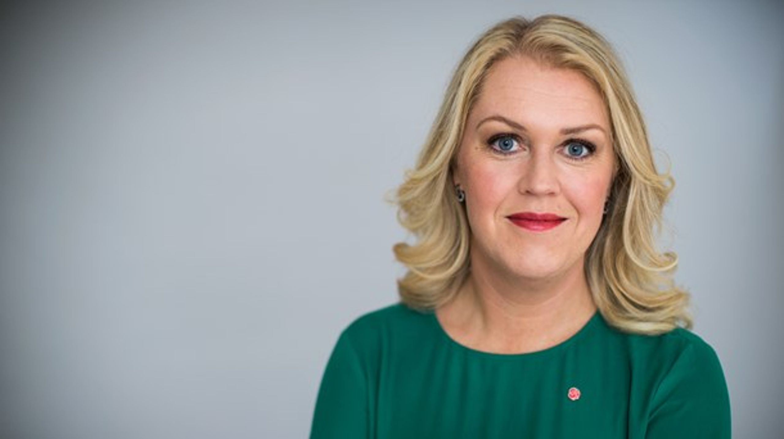Lena Hallengren, ny socialminister.