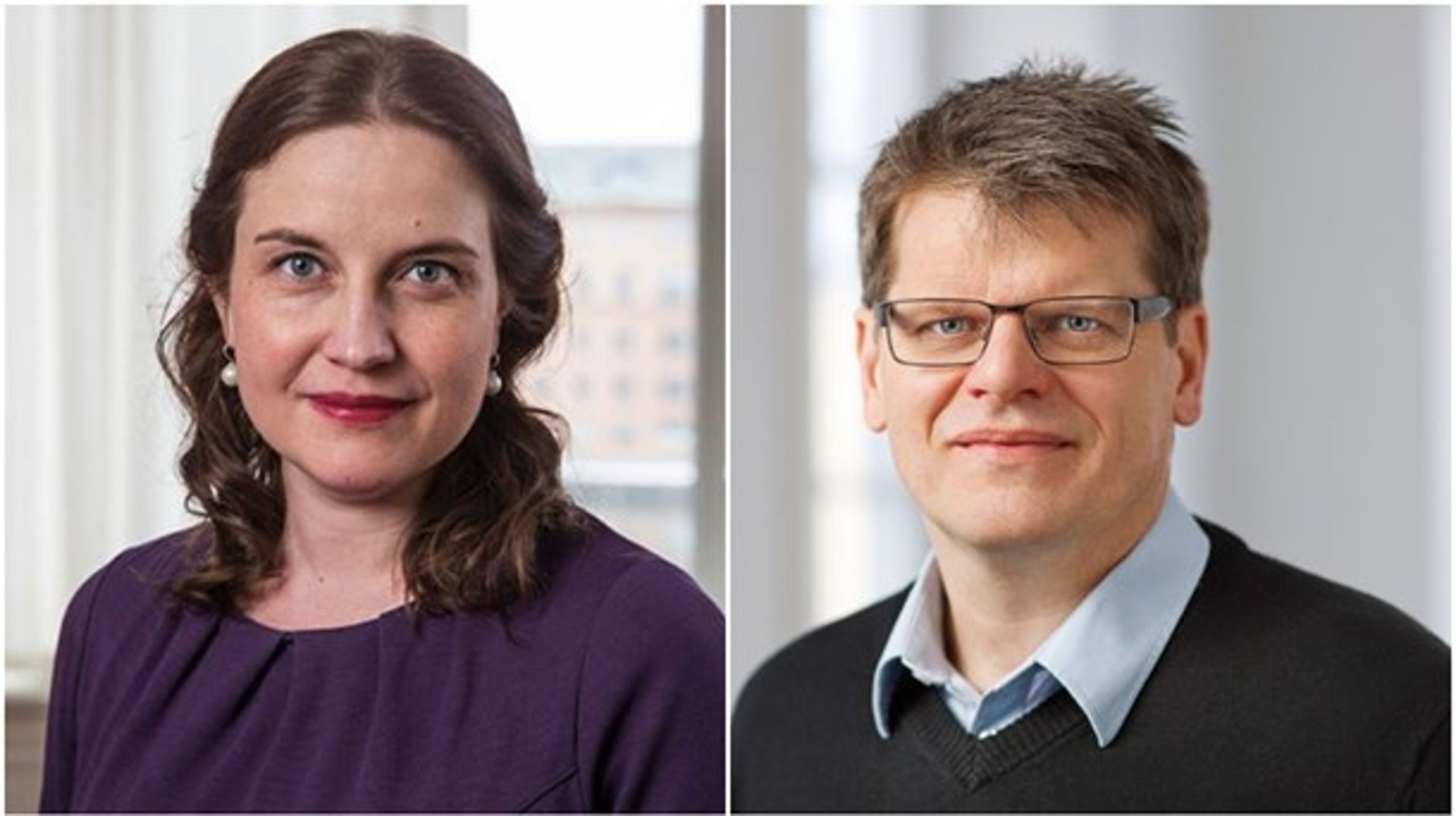 Maja Fjaestad och Roger Mörtvik är de två statssekreterare som ska driva på arbetet på socialdepartementet under mandatperioden.