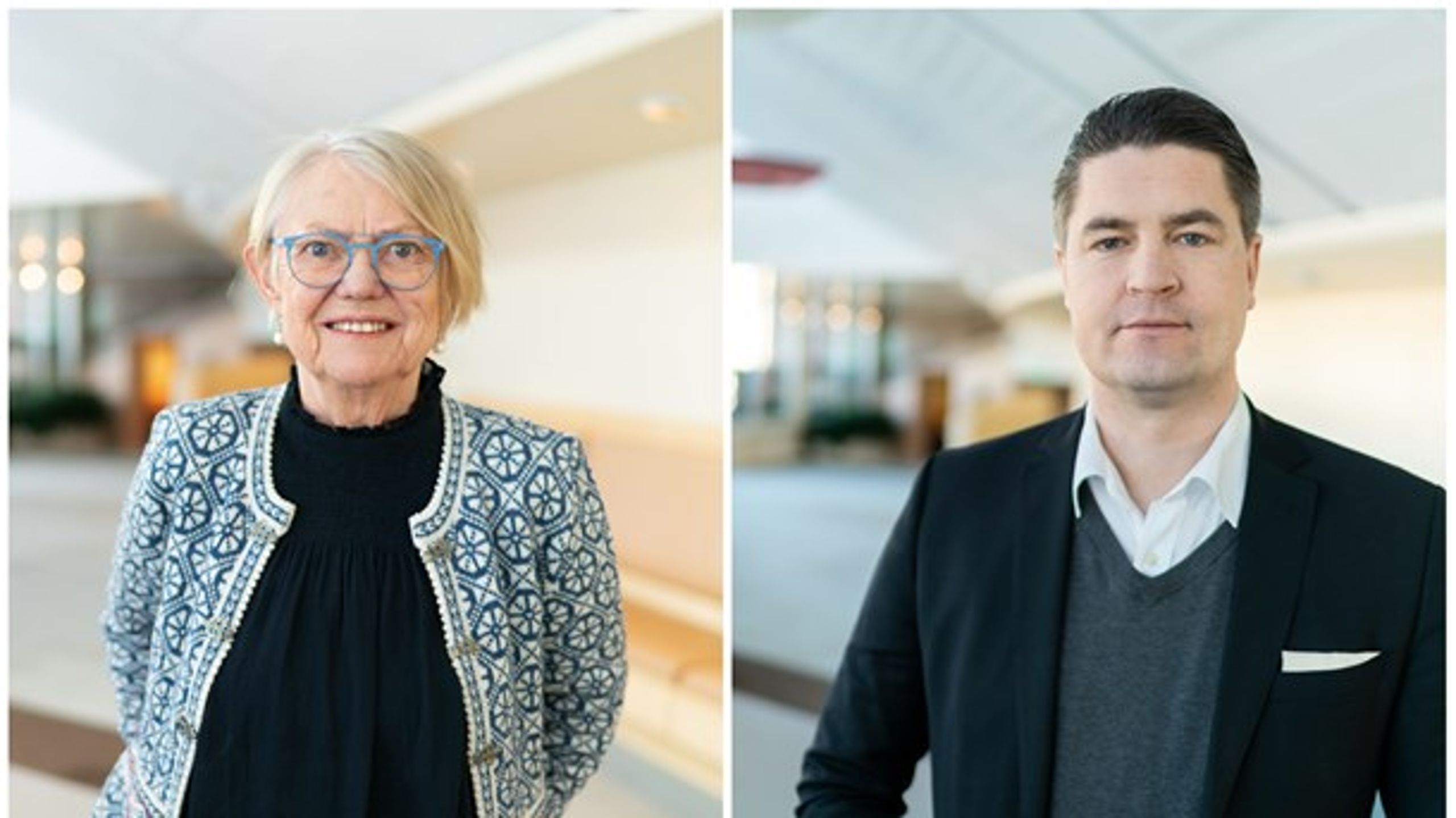 Från vänster: Anne Oscarsson (SD) och Oscar Sjöstedt (SD) skriver att den som vill ska kunna jobba längre innan pensionering medan den som är utsliten ska slippa.