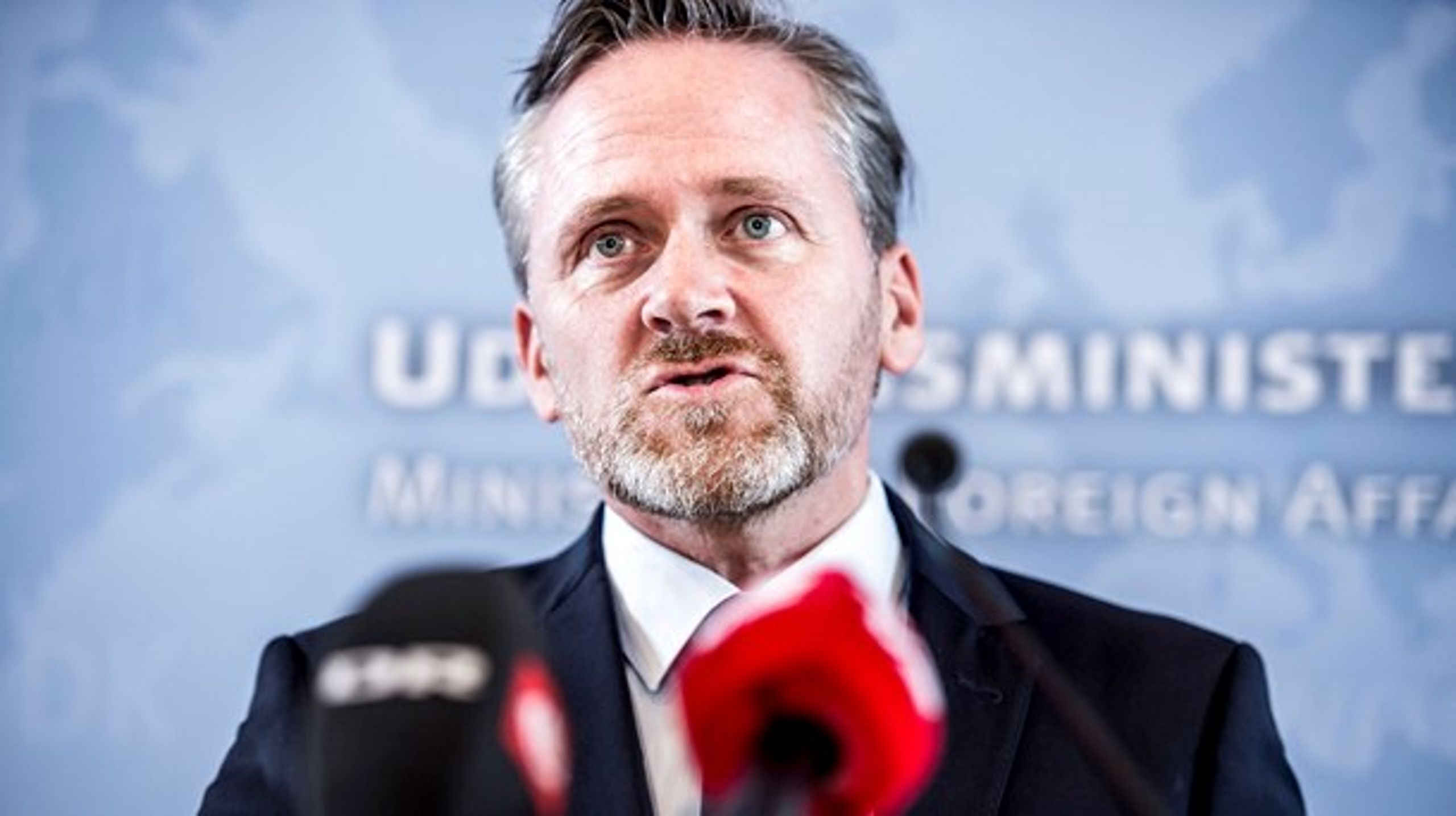 Danmarks utrikesminister Anders Samuelsen.