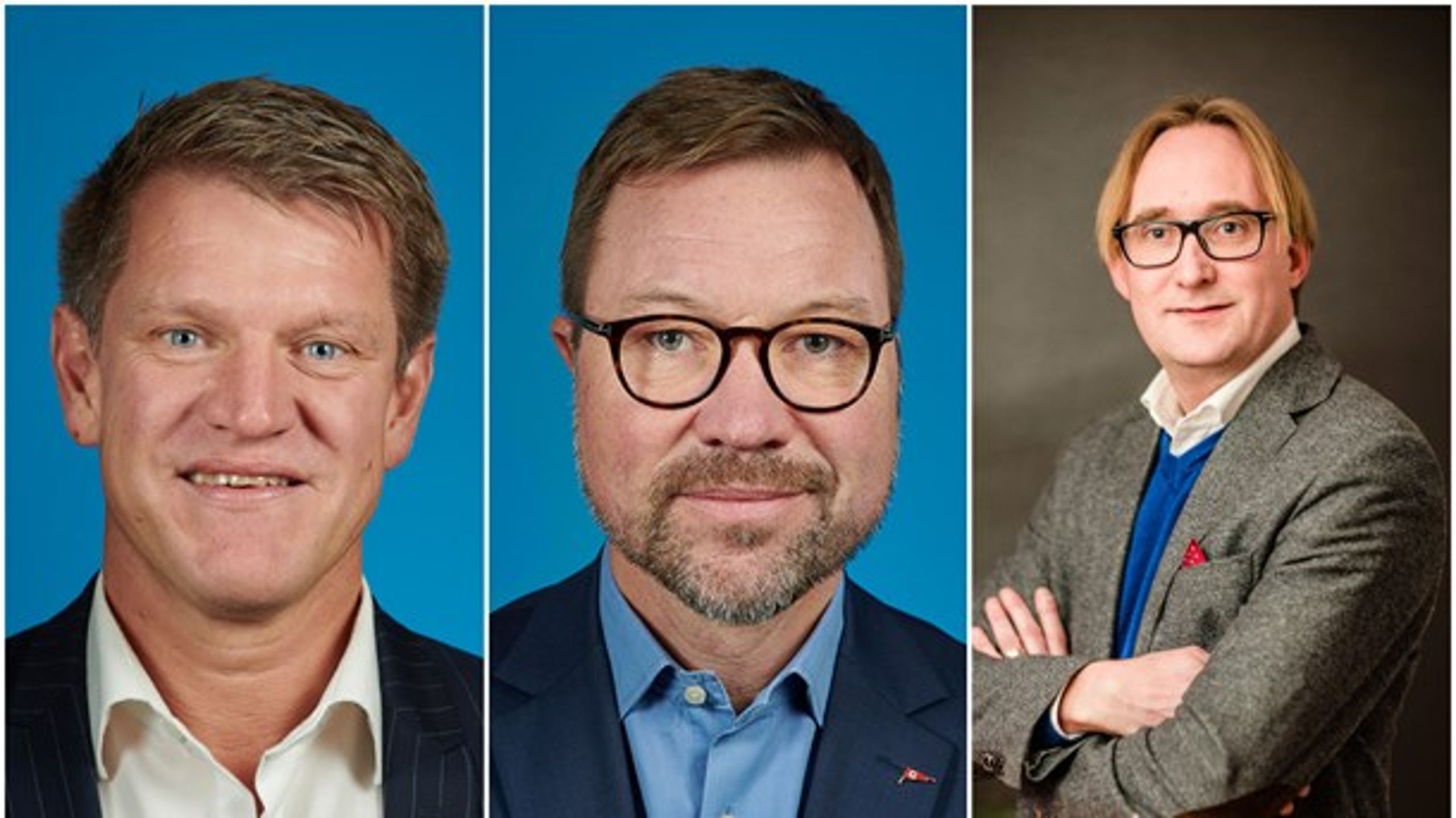 Håkan Johansson, Rikard Engström och Johan Källsson&nbsp;