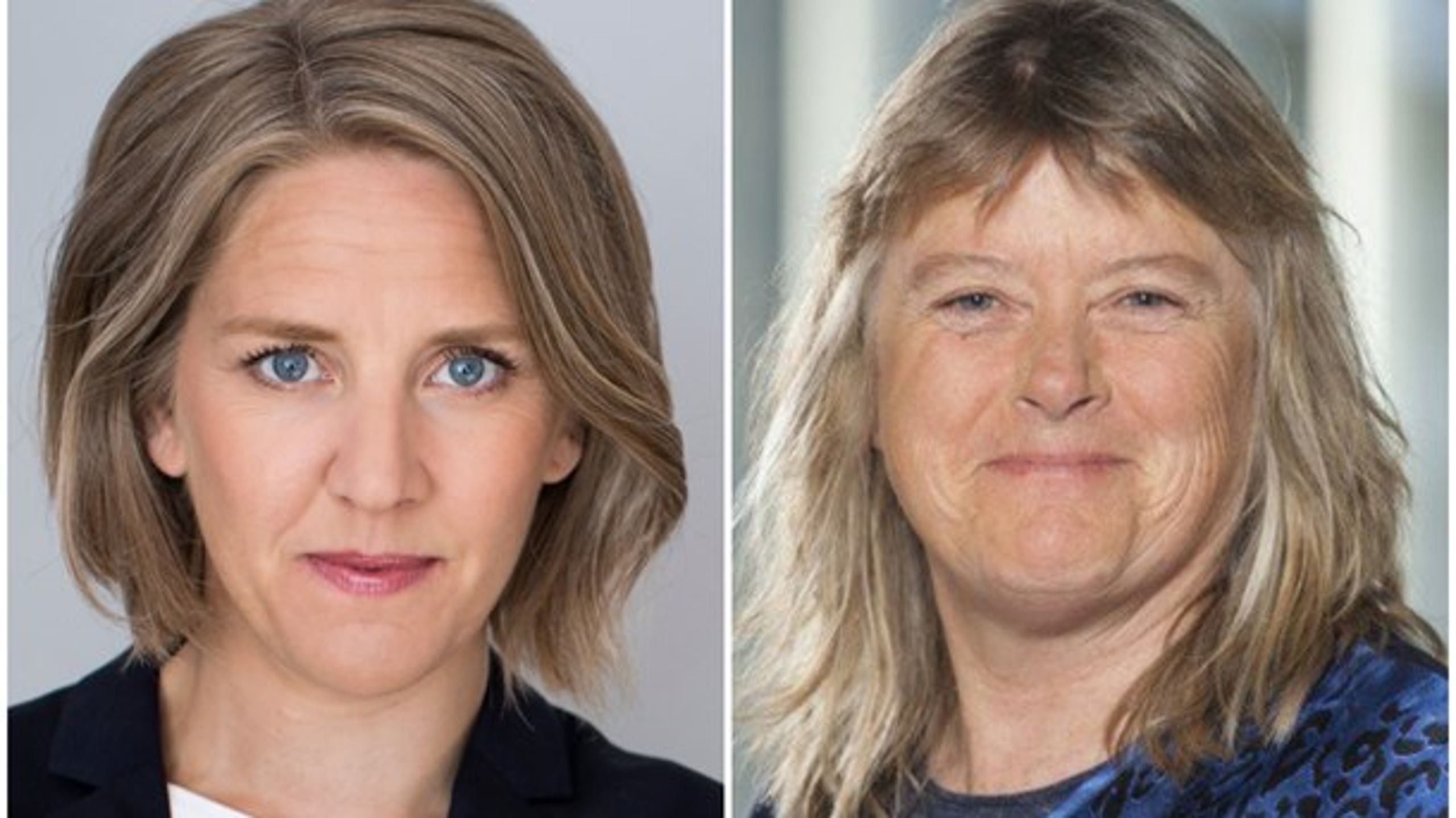 Karolina Skog (MP) och&nbsp;Elisabeth Falkhaven (MP).