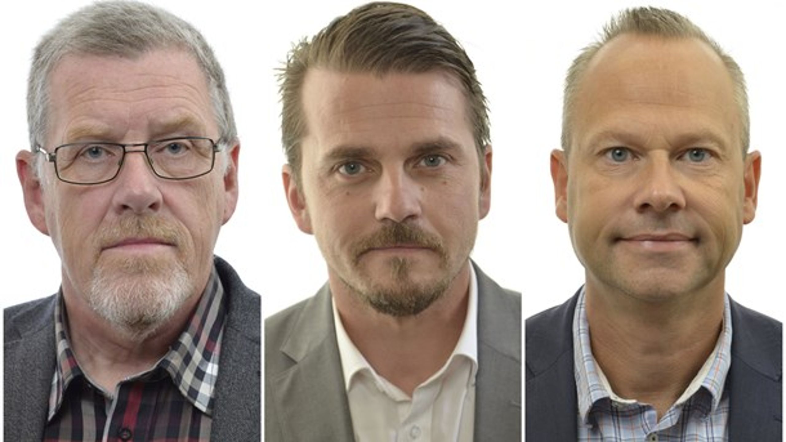 Thomas Morell (SD),&nbsp;Jimmy Ståhl (SD) och&nbsp;Patrik Jönsson (SD).
