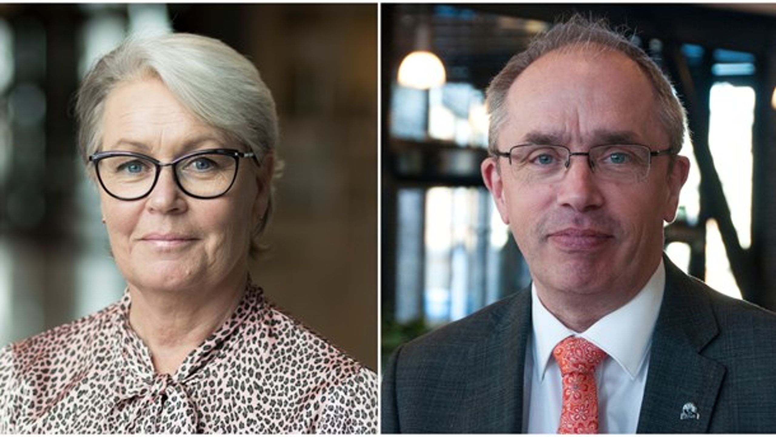 Pia Lundbom,&nbsp;hälso- och sjukvårdsdirektör Region Skåne och Alf Jönsson, regiondirektör Region Skåne<br>