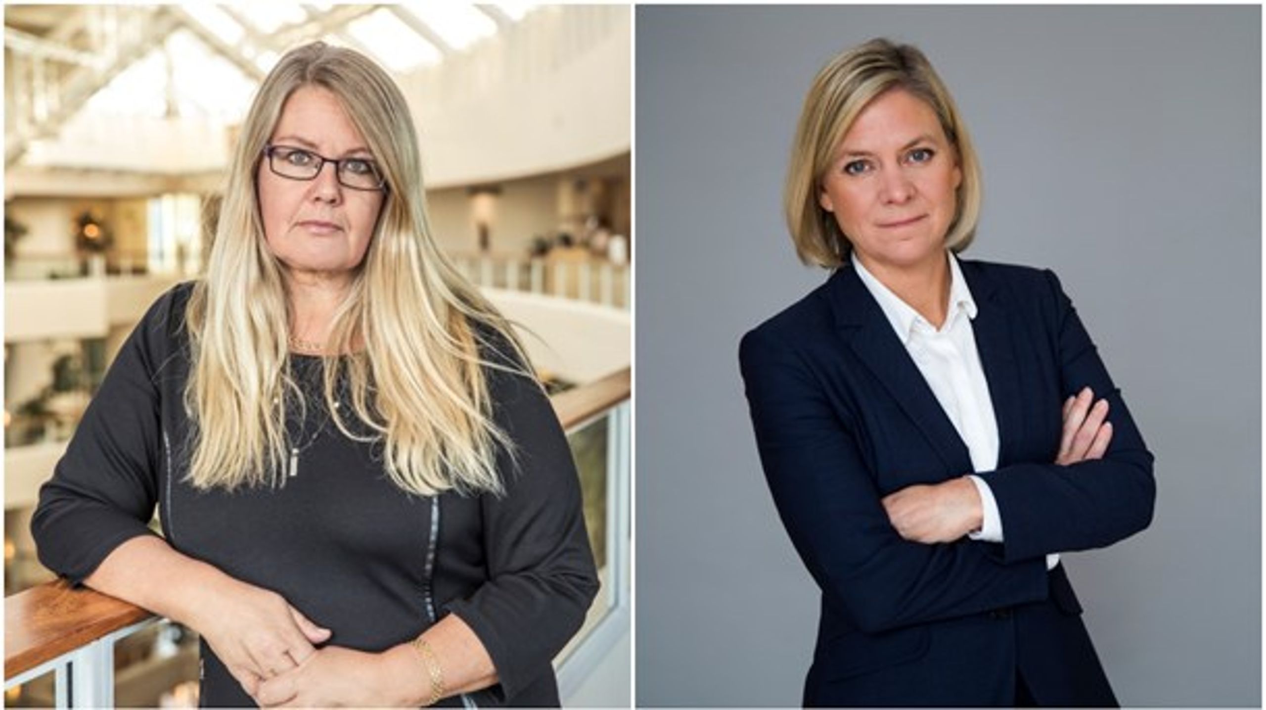 "Förgiftade gåvor" kallar SKL:s chefsekonom Annika Wallenskog de riktade statsbidragen från regeringen och finansminister Magdalena Andersson (S).