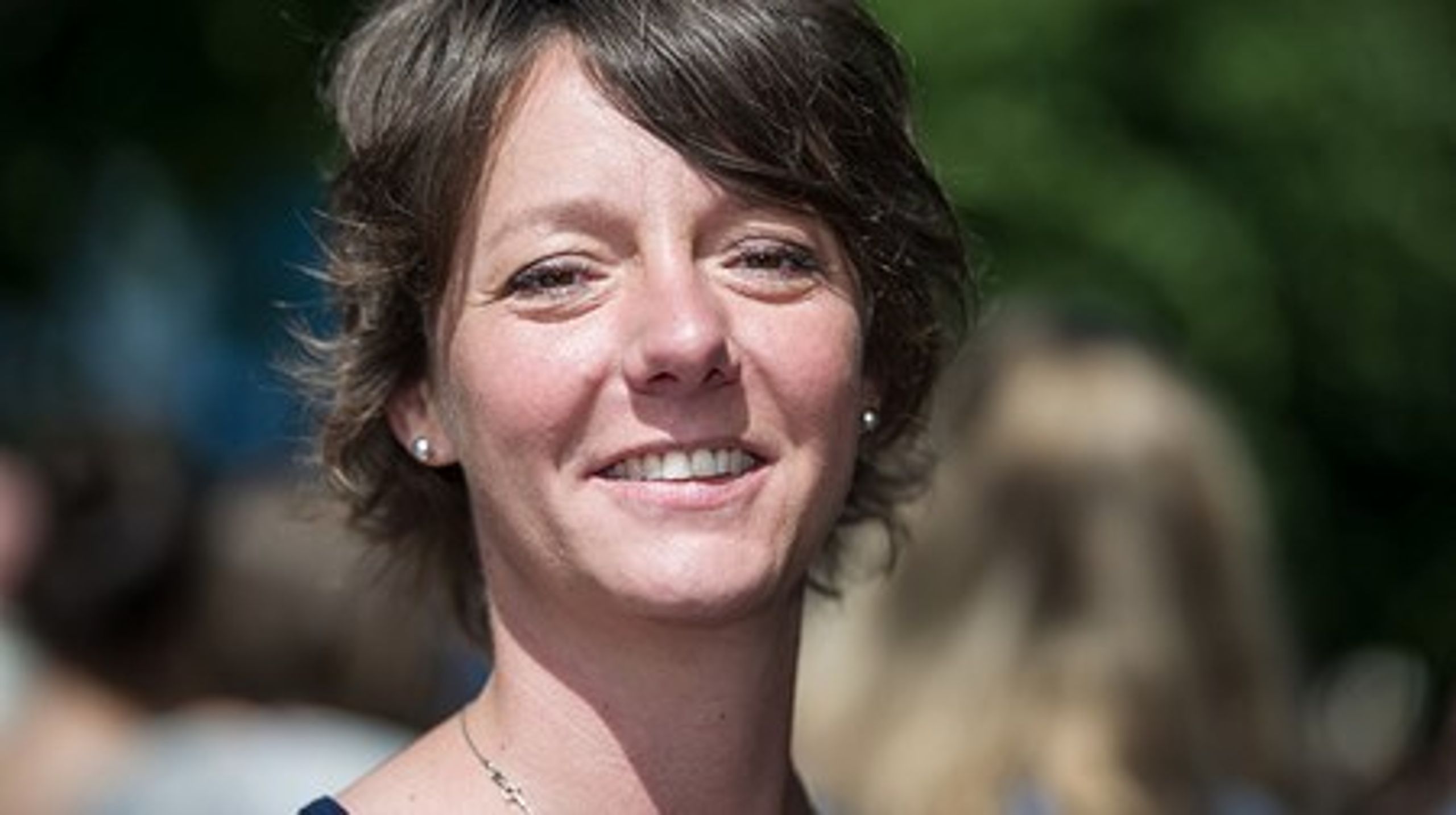 Matilda Ernkrans (S), ordförande i miljö- och jordbruksutskottet.<br>