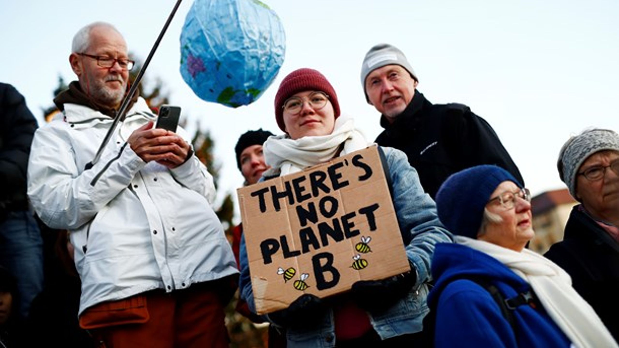 Klimatdemonstrationen ”Fridays for future” i Göteborg.
