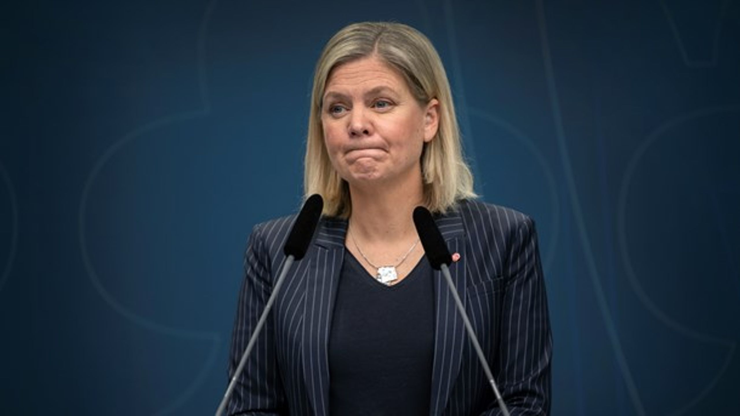 Finansministern höll en pressträff i går med anledning av bedömningen av coronavirusets ekonomiska effekter för Sverige.