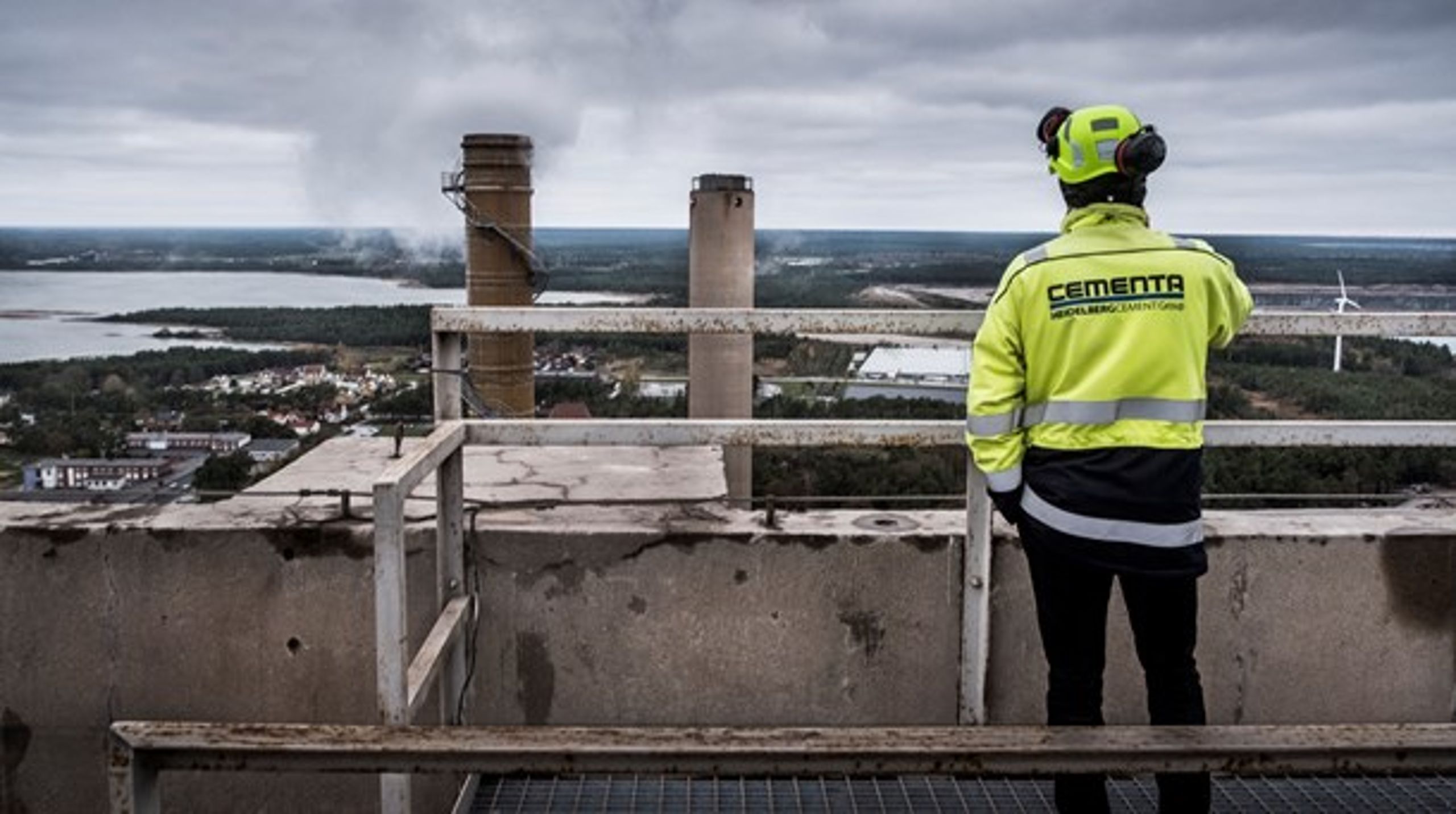 Cementa, i Slite på Gotland, planerar att investera i teknik för infångning- och lagring av koldioxid (CCS).
