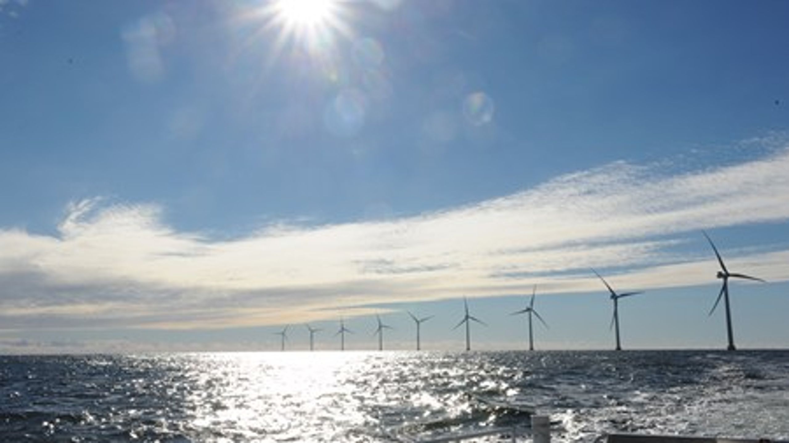 Energibolaget Eons vindkraftspark till havs utanför Öland. Eon är en av flera remissinstanser som vill att regeringen förklarar varför ett statligt stöd för vindkraft till havs ska införas och utifrån den behovsbeskrivningen&nbsp;presenterar ett förslag.