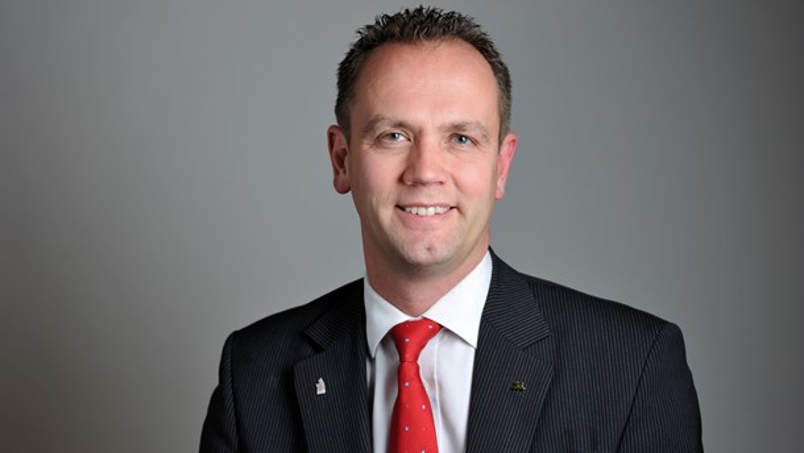 Henrik Ripa (M) som nyvald riksdagsledamot 2010.