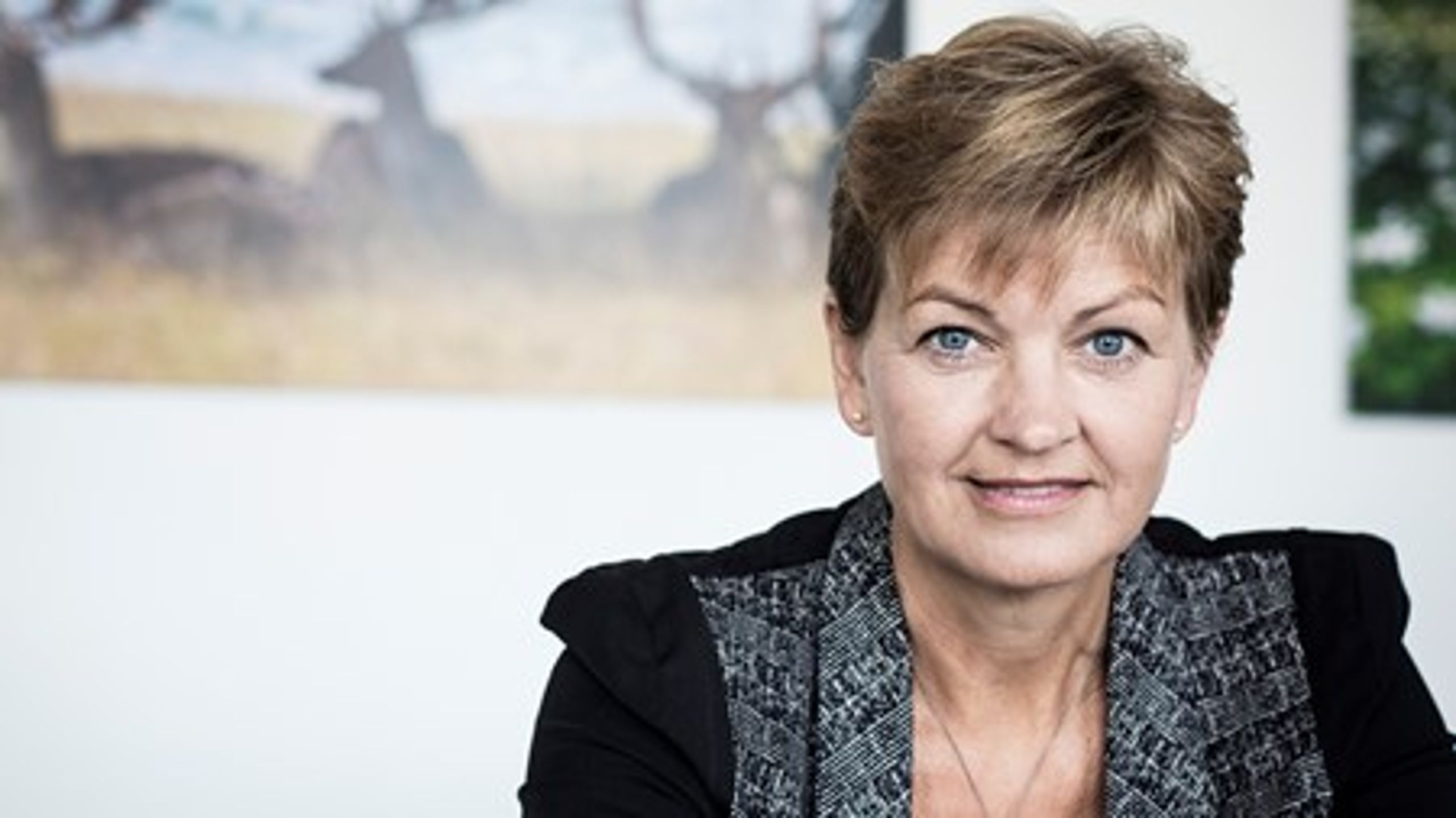 Danmarks nya miljöminister&nbsp;Eva Kjer Hansen (V).