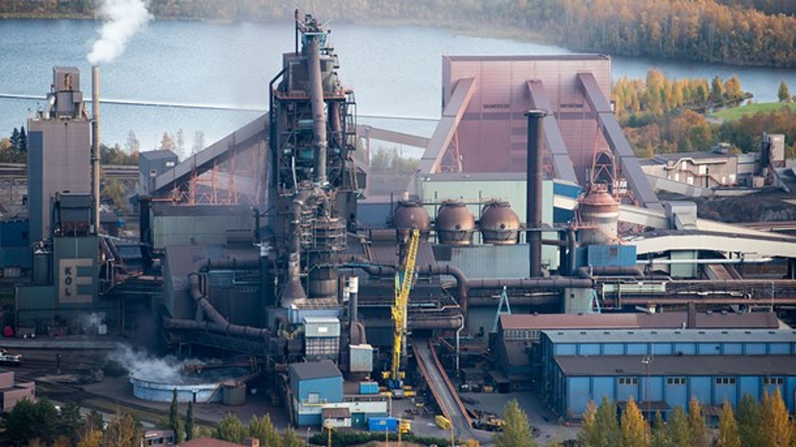 Stora delar av stålindustrin klarar sig undan större nedtrappning.<br>