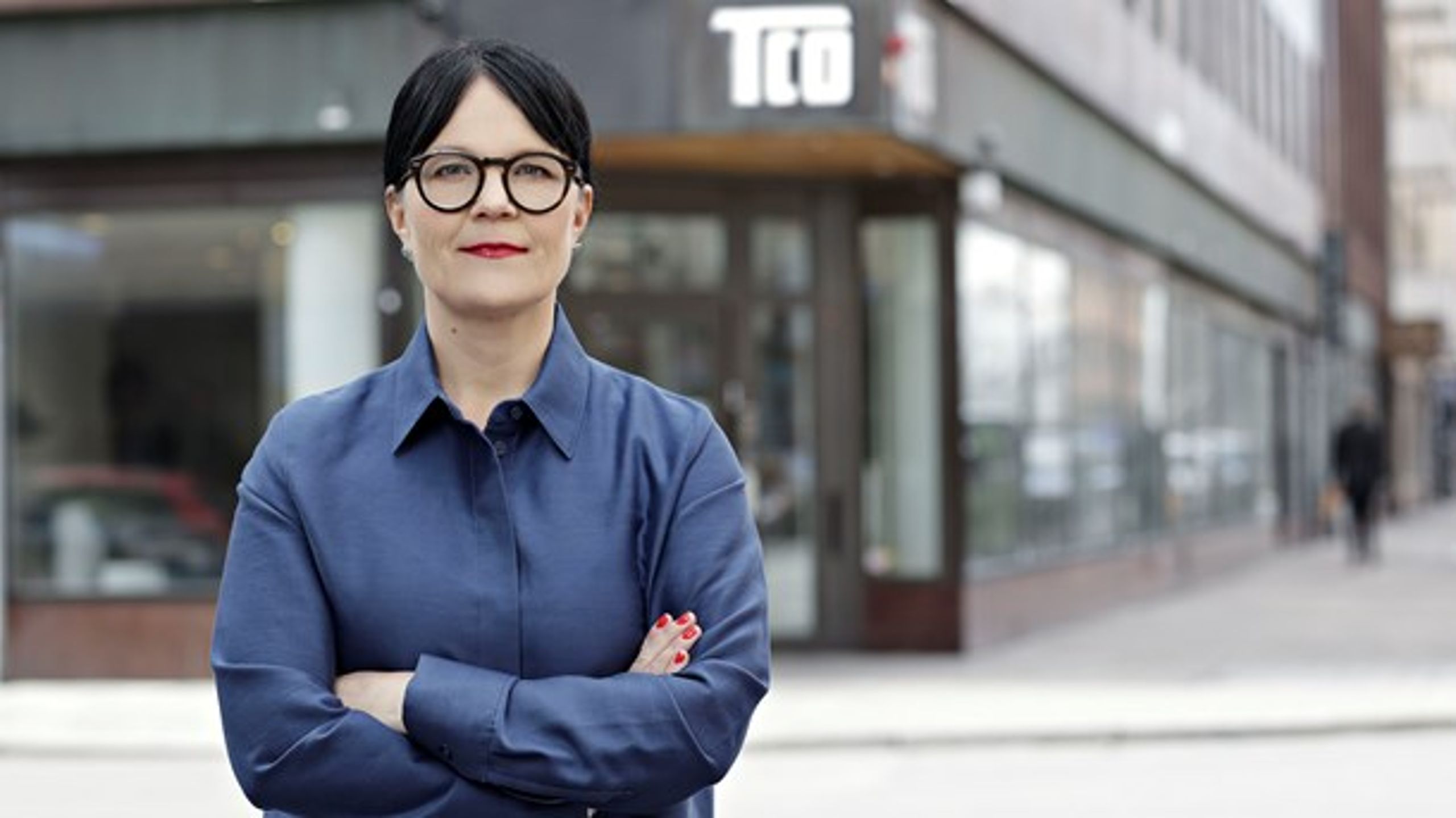 Therese Svanström, ordförande vid TCO.
