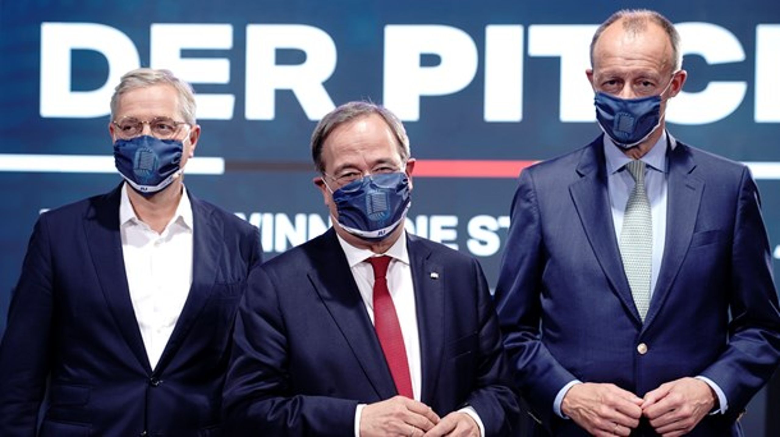 Norbert Röttgen, Armin Laschet och Friedrich Merz vill alla bli nya partiledare för CDU.