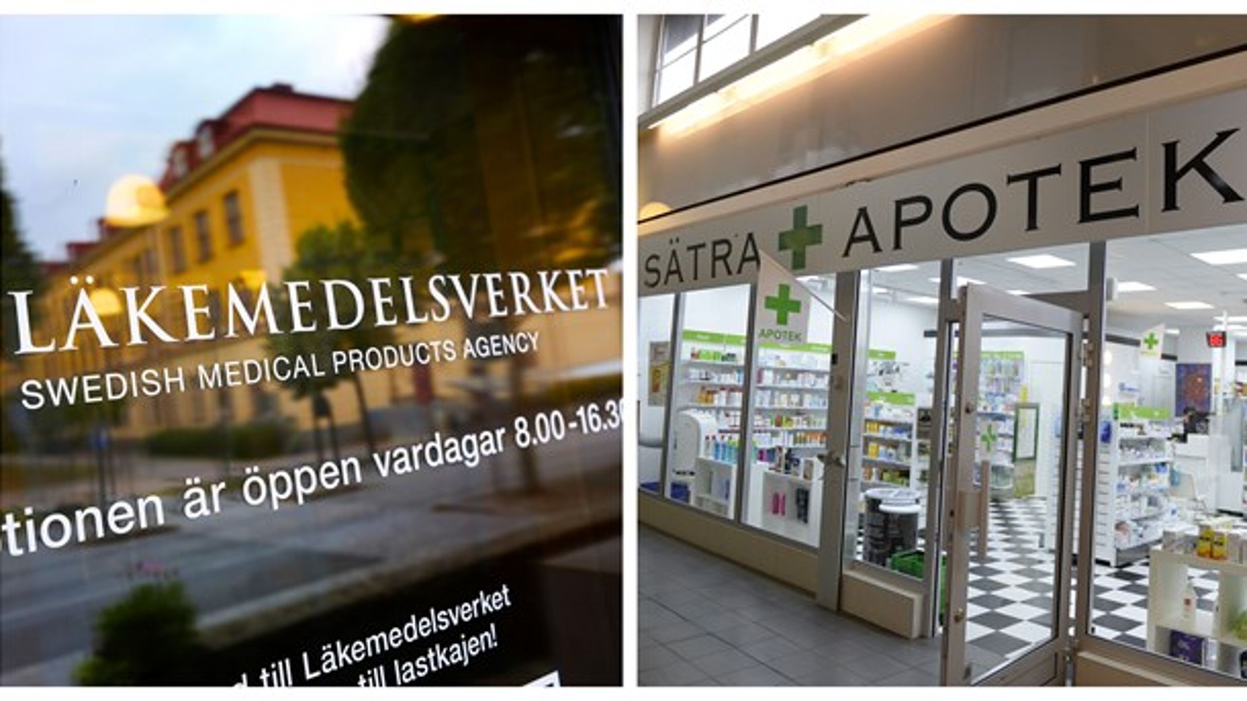 Apoteket i Sätra stängdes 2016, även då sekretessbelade Läkemedelsverket skälen.